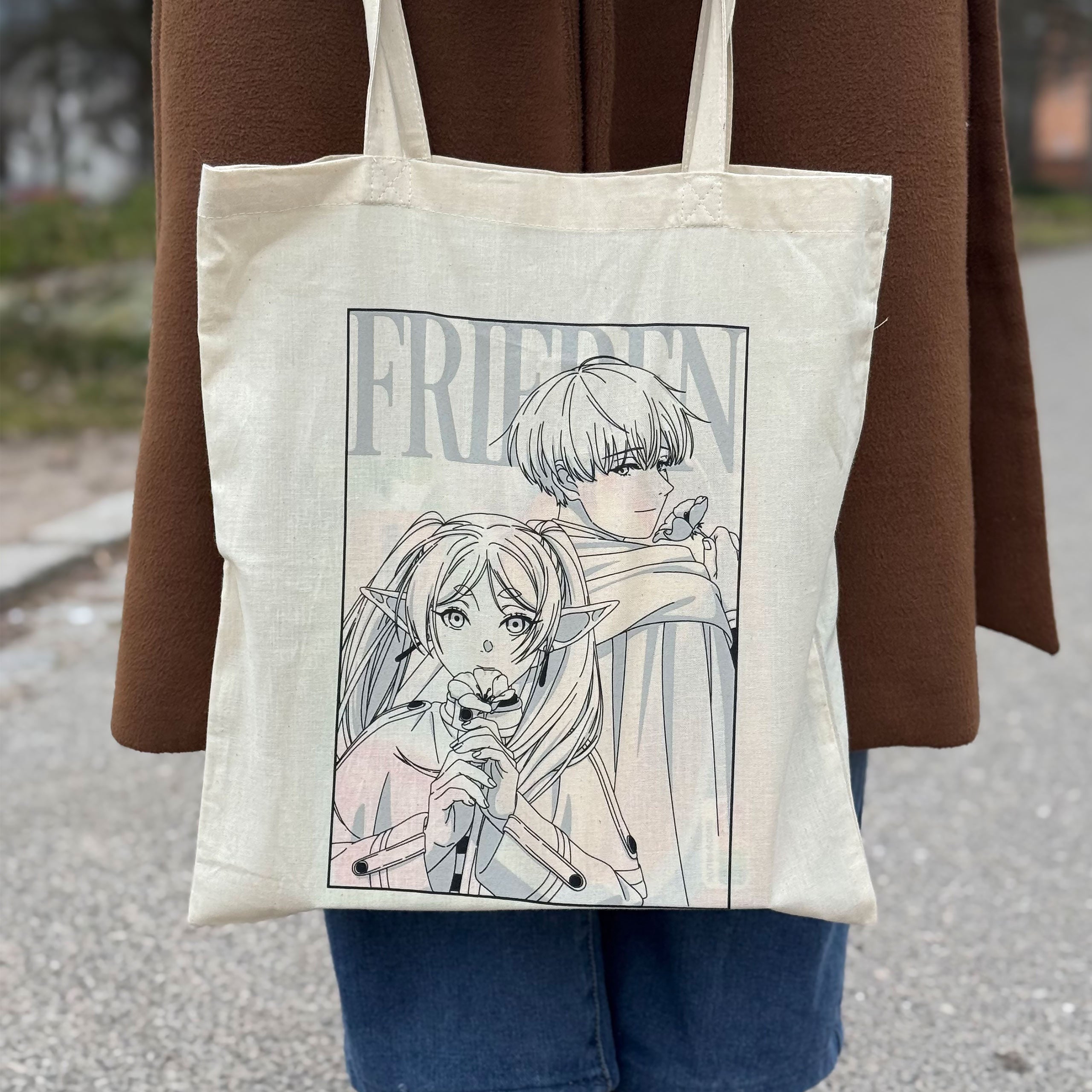 Immagine del prodotto Tote bag per fan di Frieren e Himmel