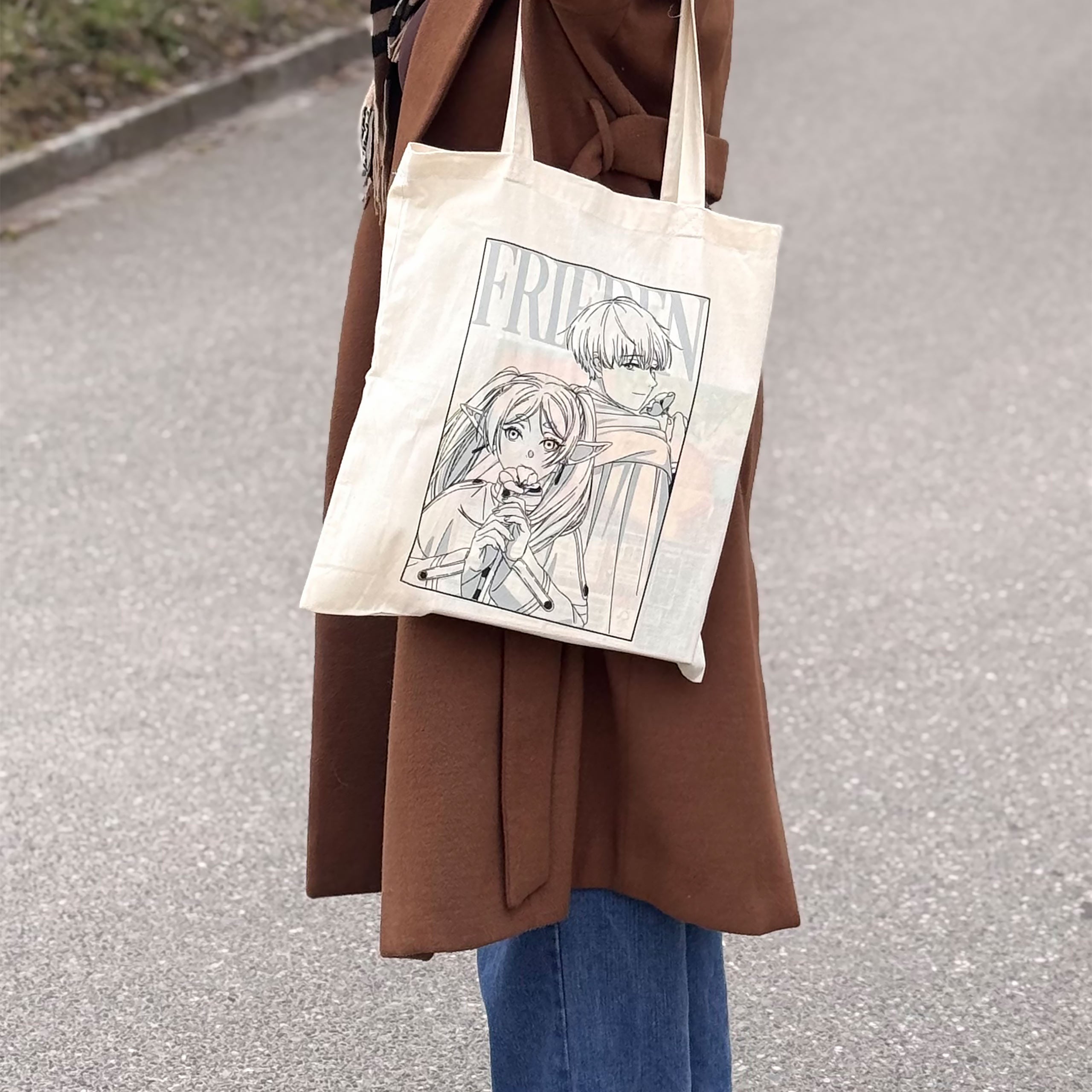 Immagine del prodotto Tote bag per fan di Frieren e Himmel