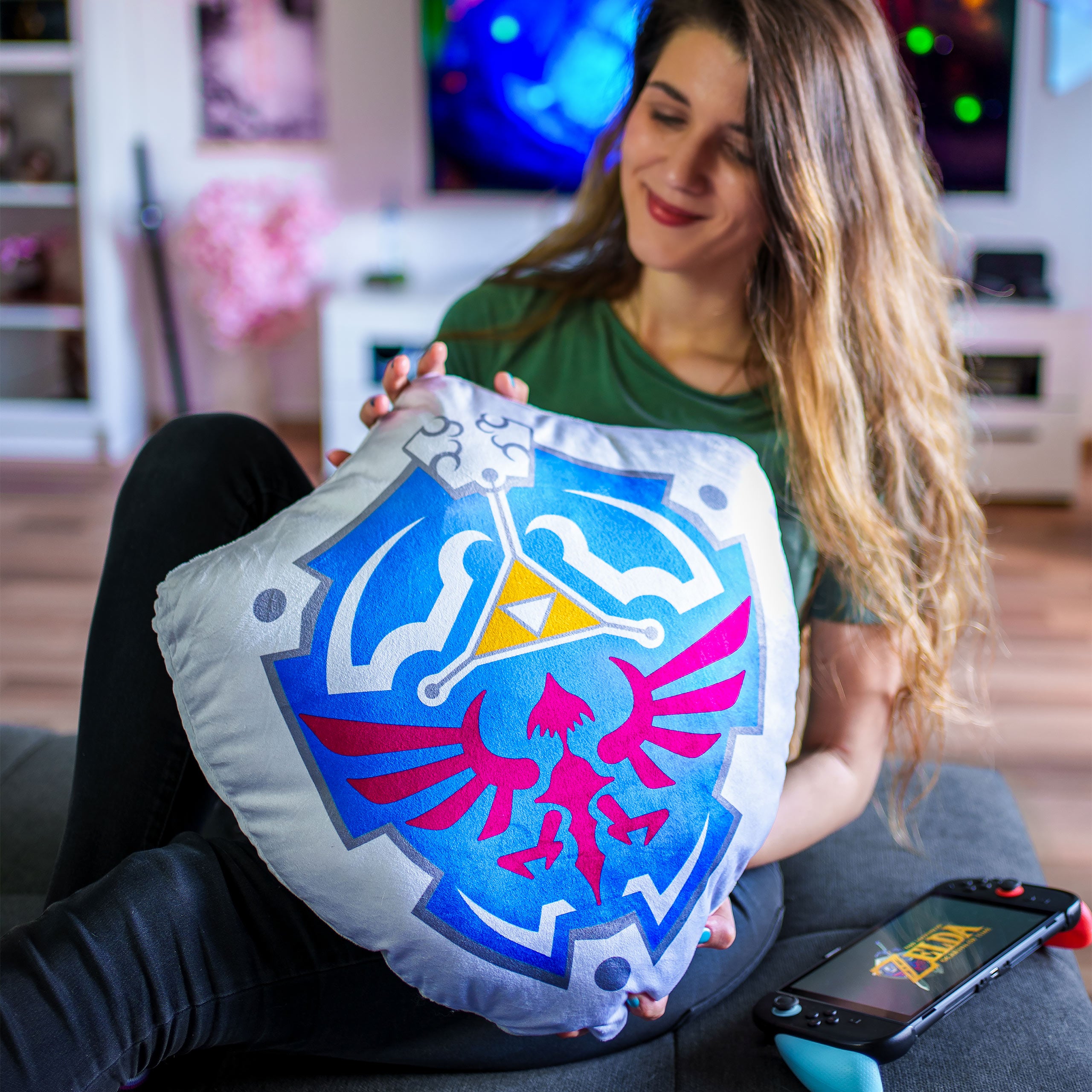 Immagine del prodotto Zelda - Cuscino Scudo di Hylia