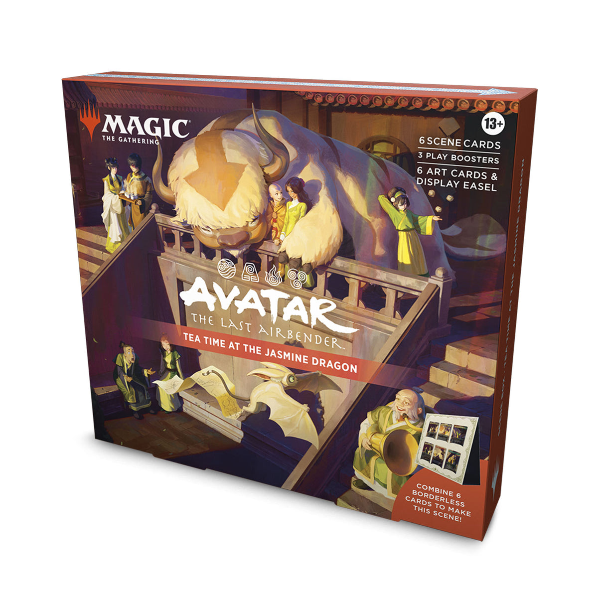 Immagine del prodotto Avatar: The Last Airbender – Tea Time at the Jasmine Dragon Scene Box versione inglese – Magic: The Gathering
