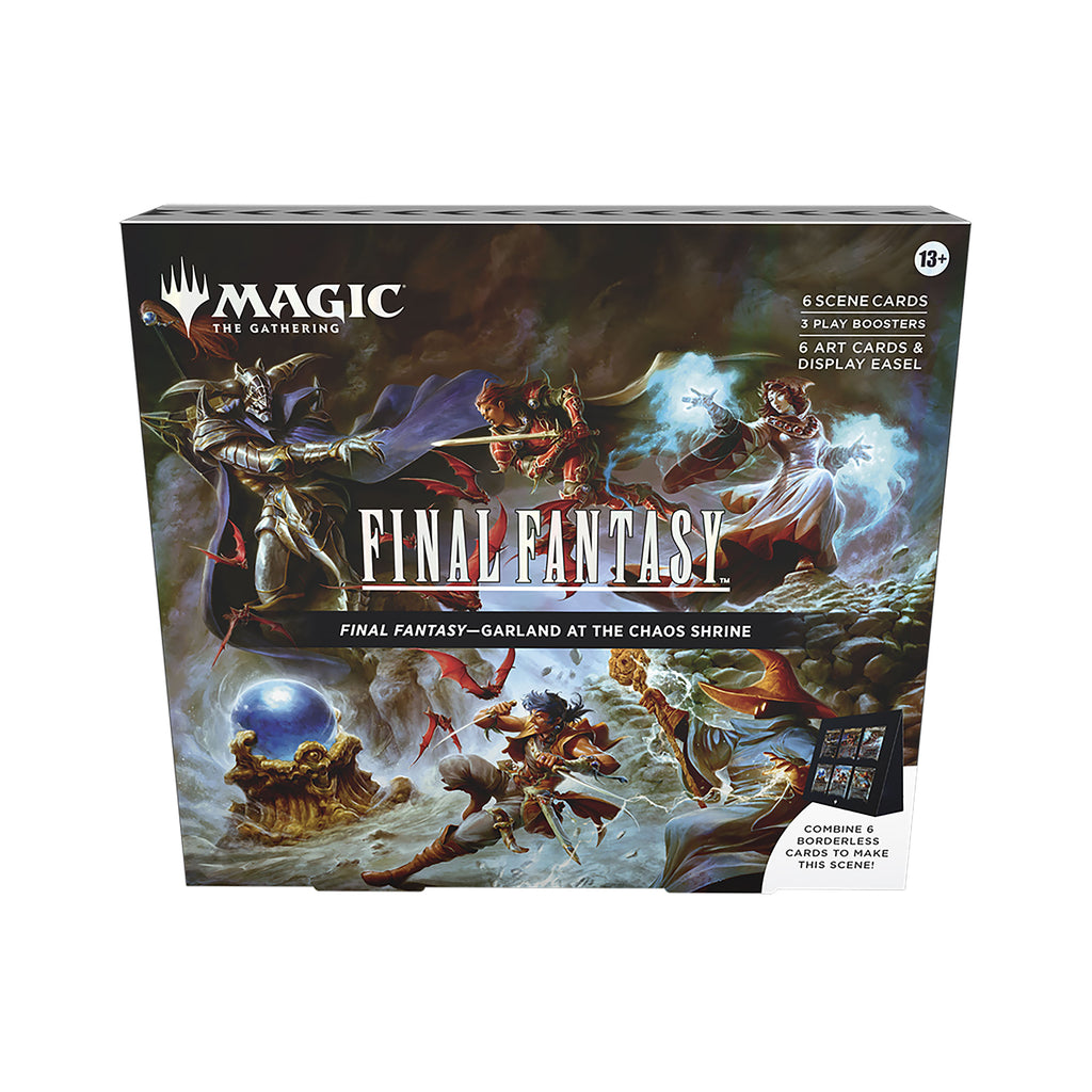 Immagine del prodotto Final Fantasy - Garland at the Chaos Shrine Scene Box versione inglese - Magic: The Gathering