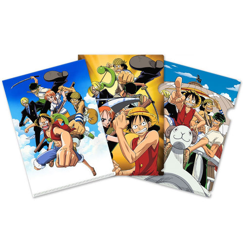Immagine del prodotto One Piece - Set di 3 buste portadocumenti Ciurma di Cappello di Paglia