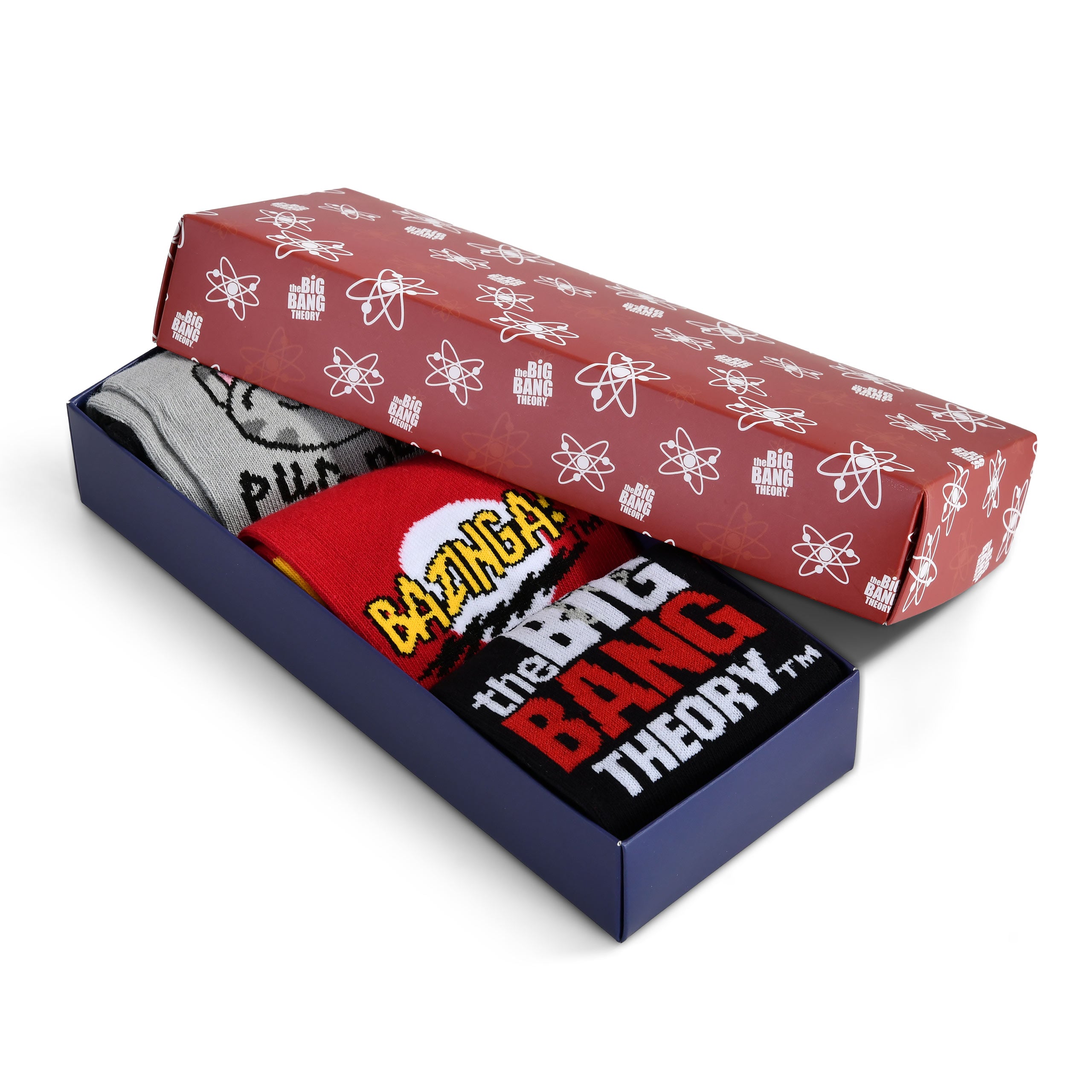 Immagine del prodotto The Big Bang Theory - Set di 3 paia di calzini in confezione regalo