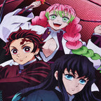 Immagine del prodotto Demon Slayer - Coperta morbida Tanjiro, Mitsuri e Muichiro