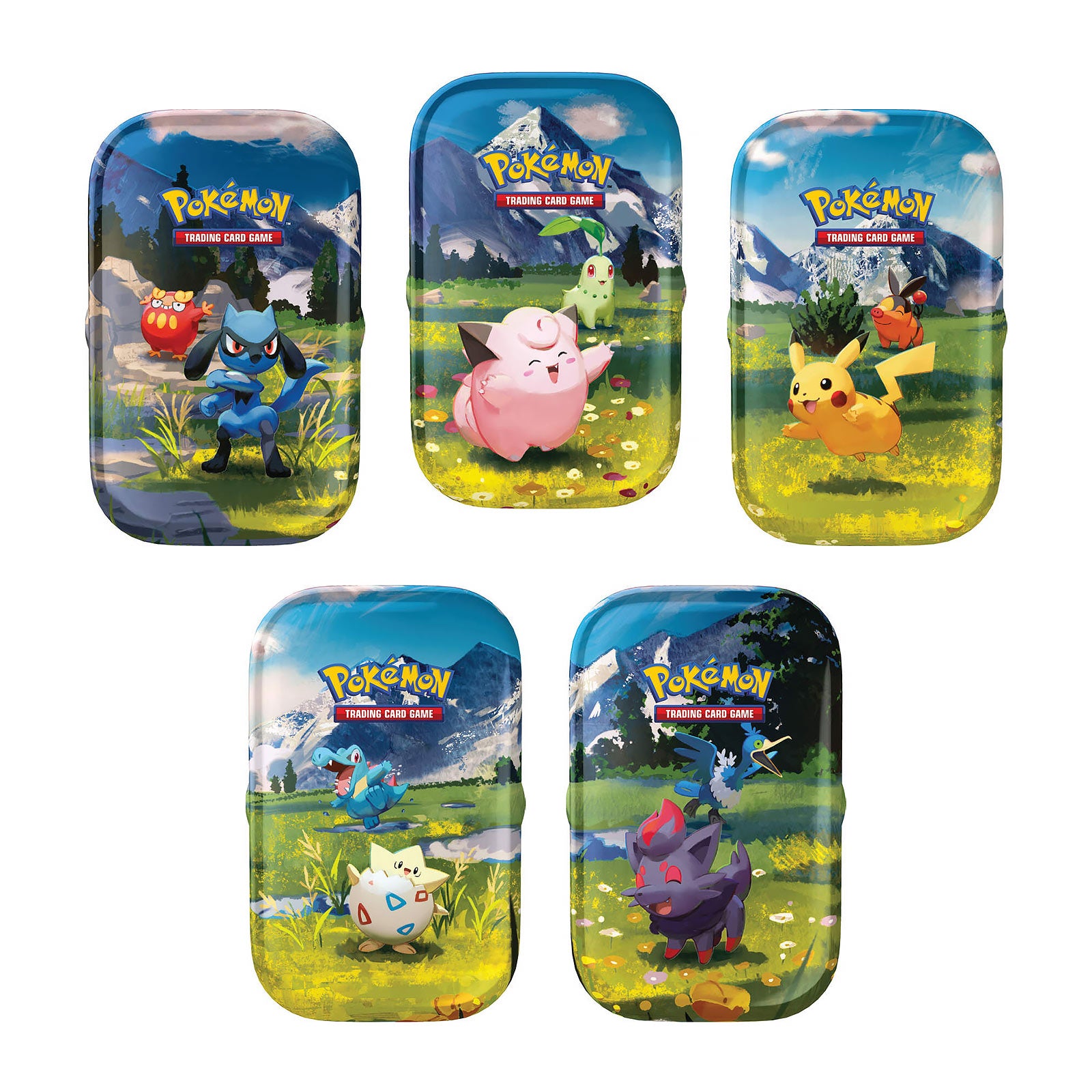 Immagine del prodotto Pokemon - Mega Evoluzione Eroi Sublimi Tin Box Carte da Collezione display da 10