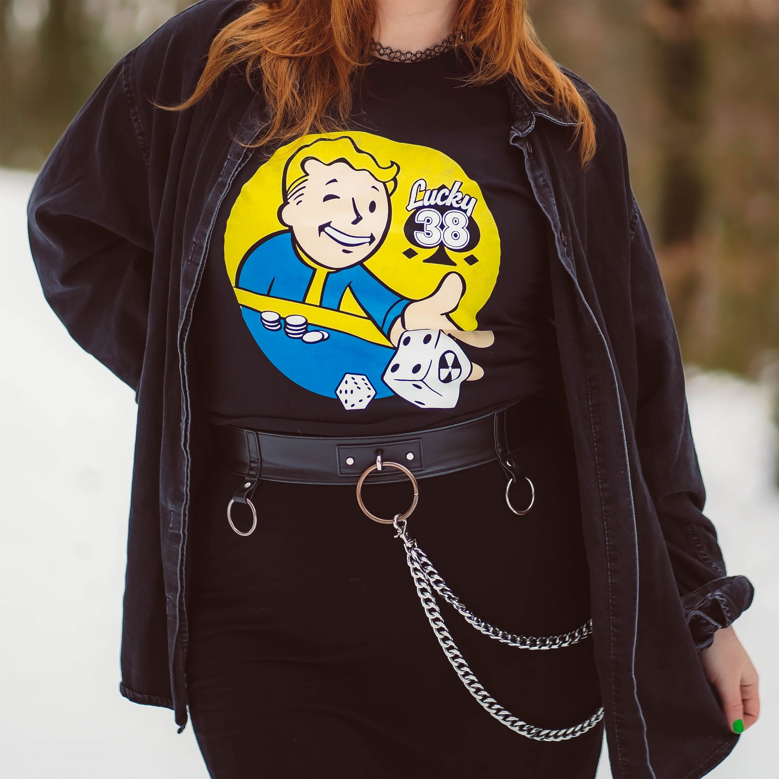 Immagine del prodotto Fallout - T-shirt Lucky 38 Dice