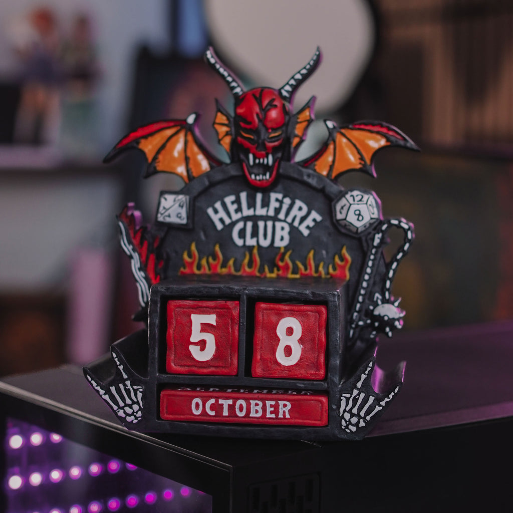 Immagine del prodotto Stranger Things - Calendario perpetuo 3D Hellfire Club