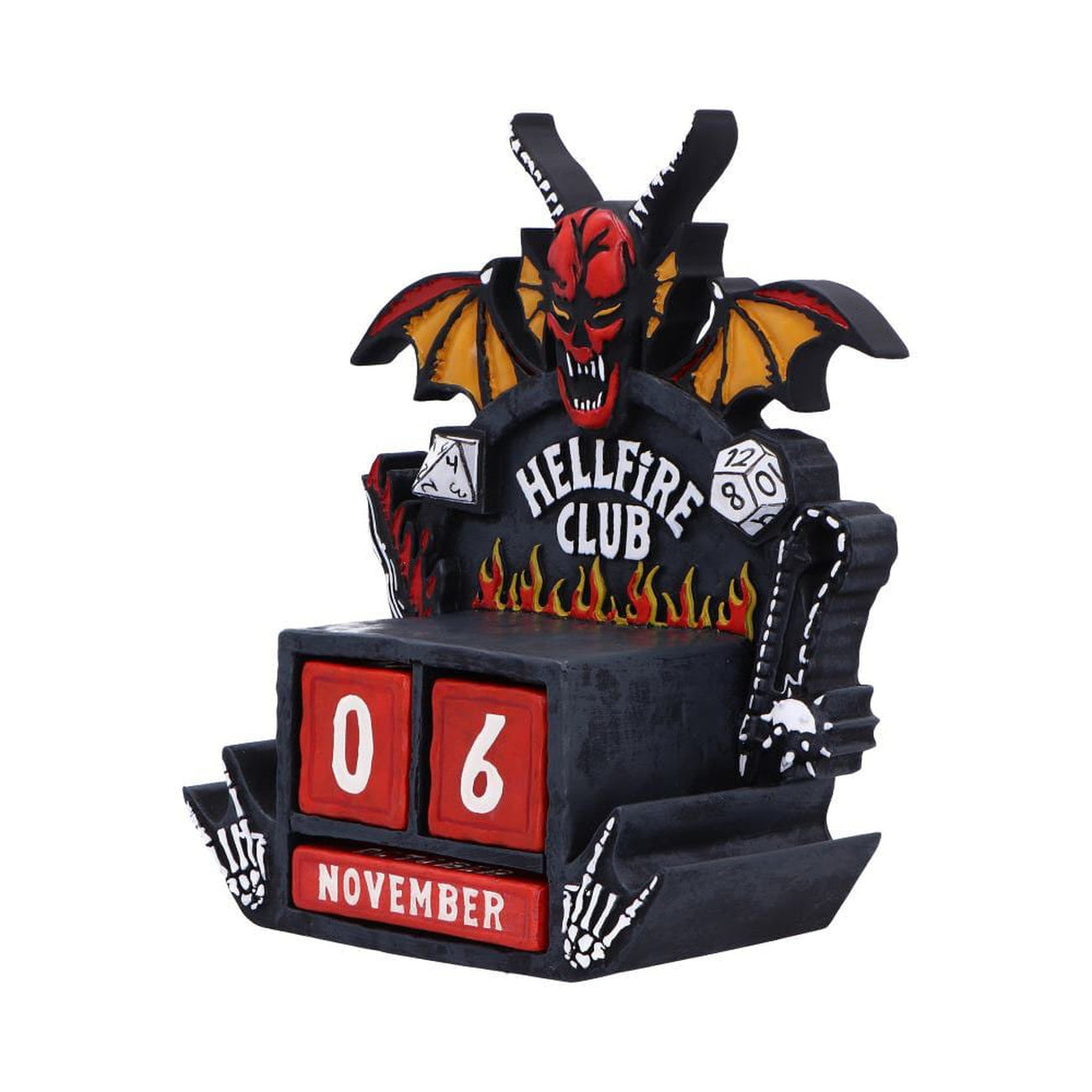 Immagine del prodotto Stranger Things - Calendario perpetuo 3D Hellfire Club