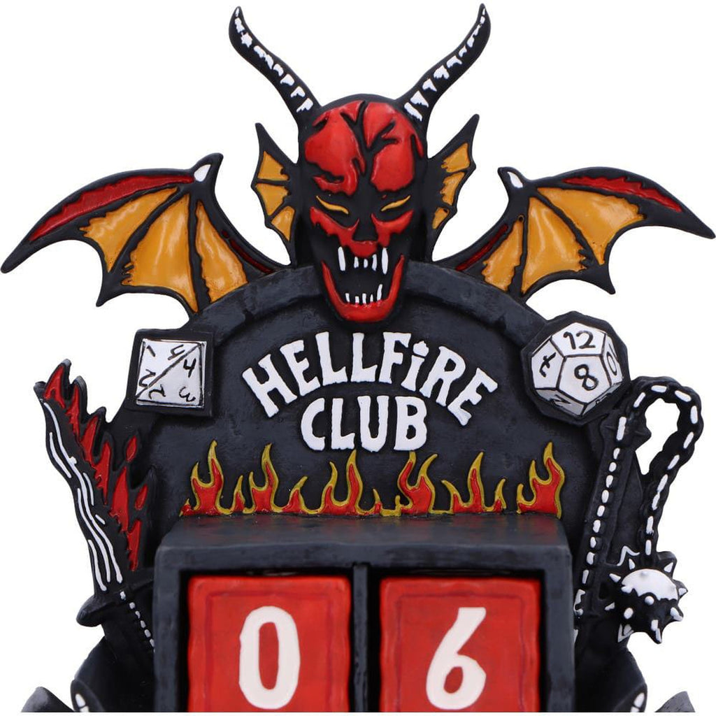 Immagine del prodotto Stranger Things - Calendario perpetuo 3D Hellfire Club