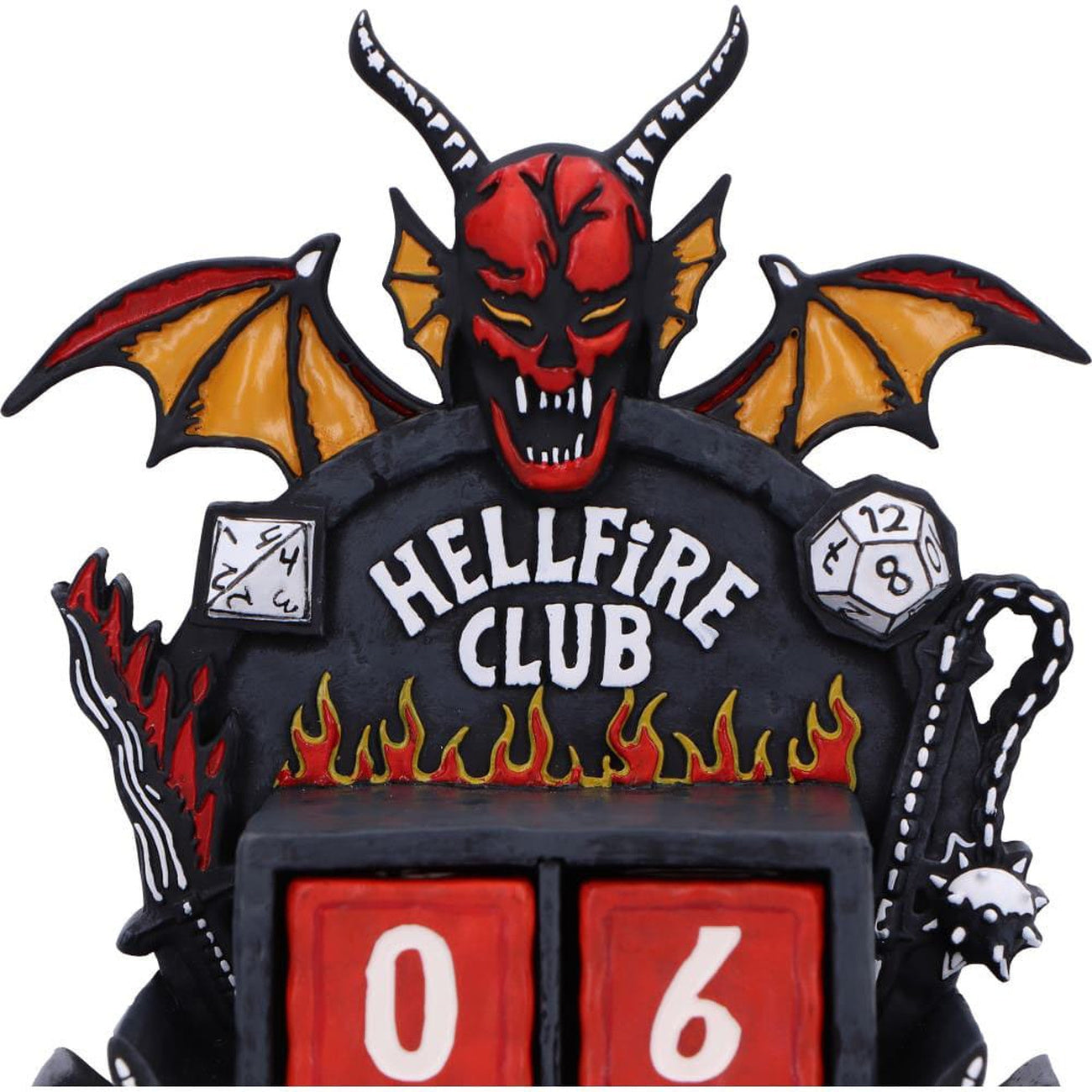 Immagine del prodotto Stranger Things - Calendario perpetuo 3D Hellfire Club