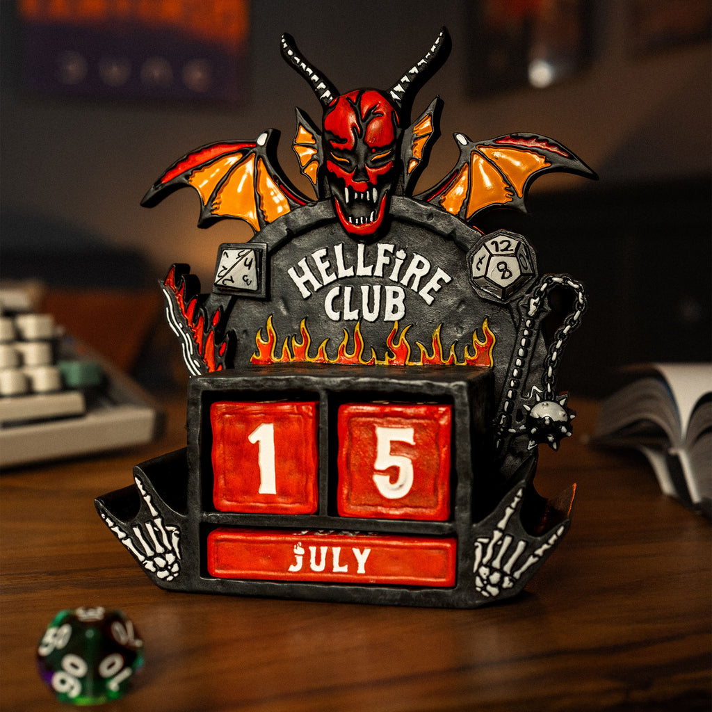 Immagine del prodotto Stranger Things - Calendario perpetuo 3D Hellfire Club