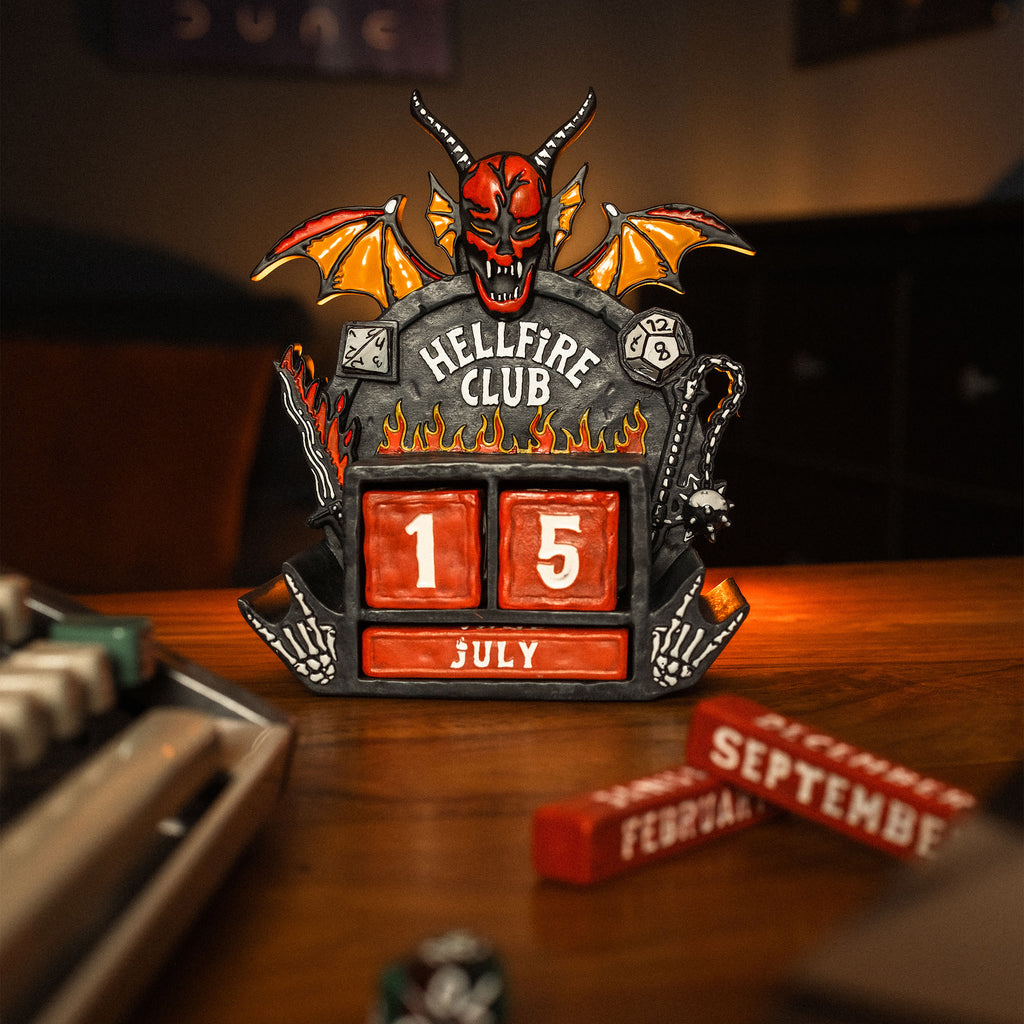 Immagine del prodotto Stranger Things - Calendario perpetuo 3D Hellfire Club