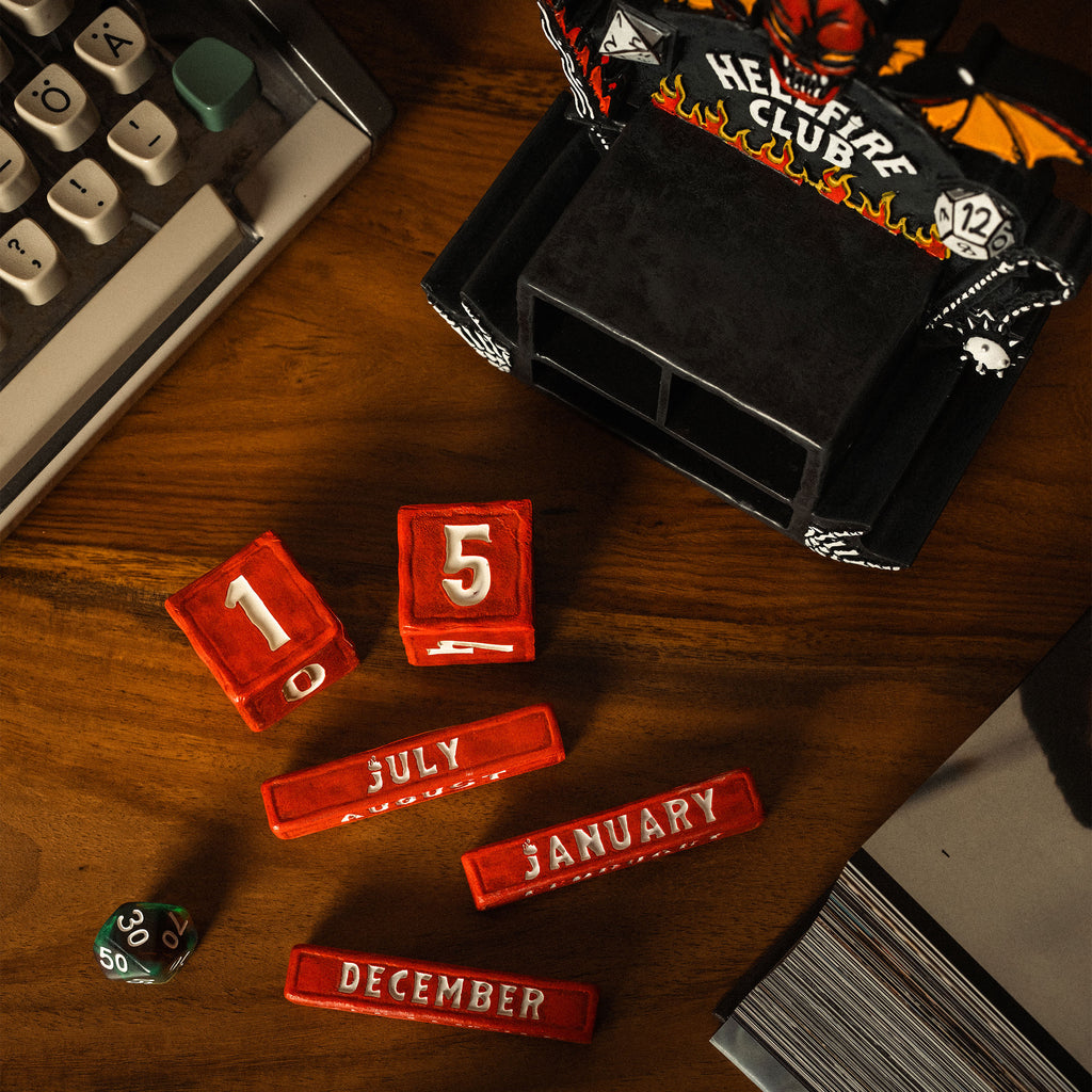 Immagine del prodotto Stranger Things - Calendario perpetuo 3D Hellfire Club