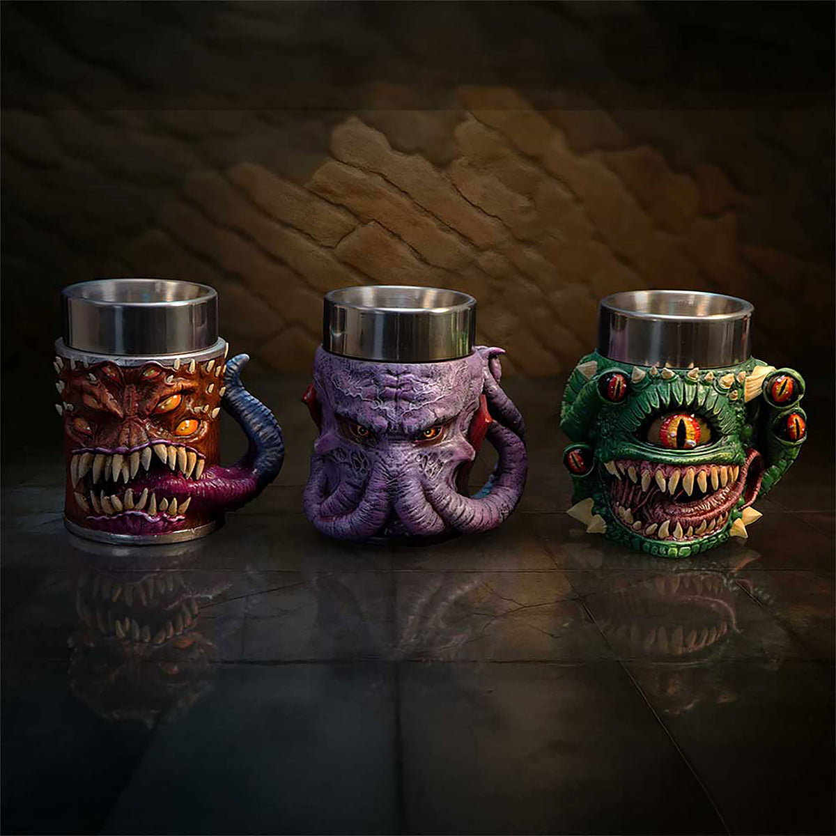 Immagine del prodotto Dungeons & Dragons - Set da 3 mini boccali Tiny Monster
