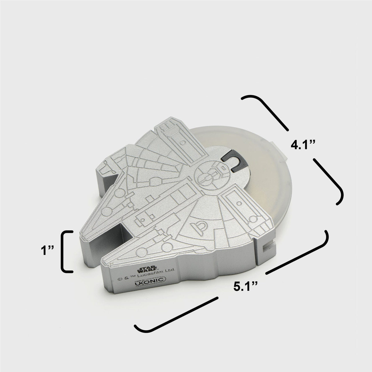 Immagine del prodotto Tagliapizza Millennium Falcon - Star Wars