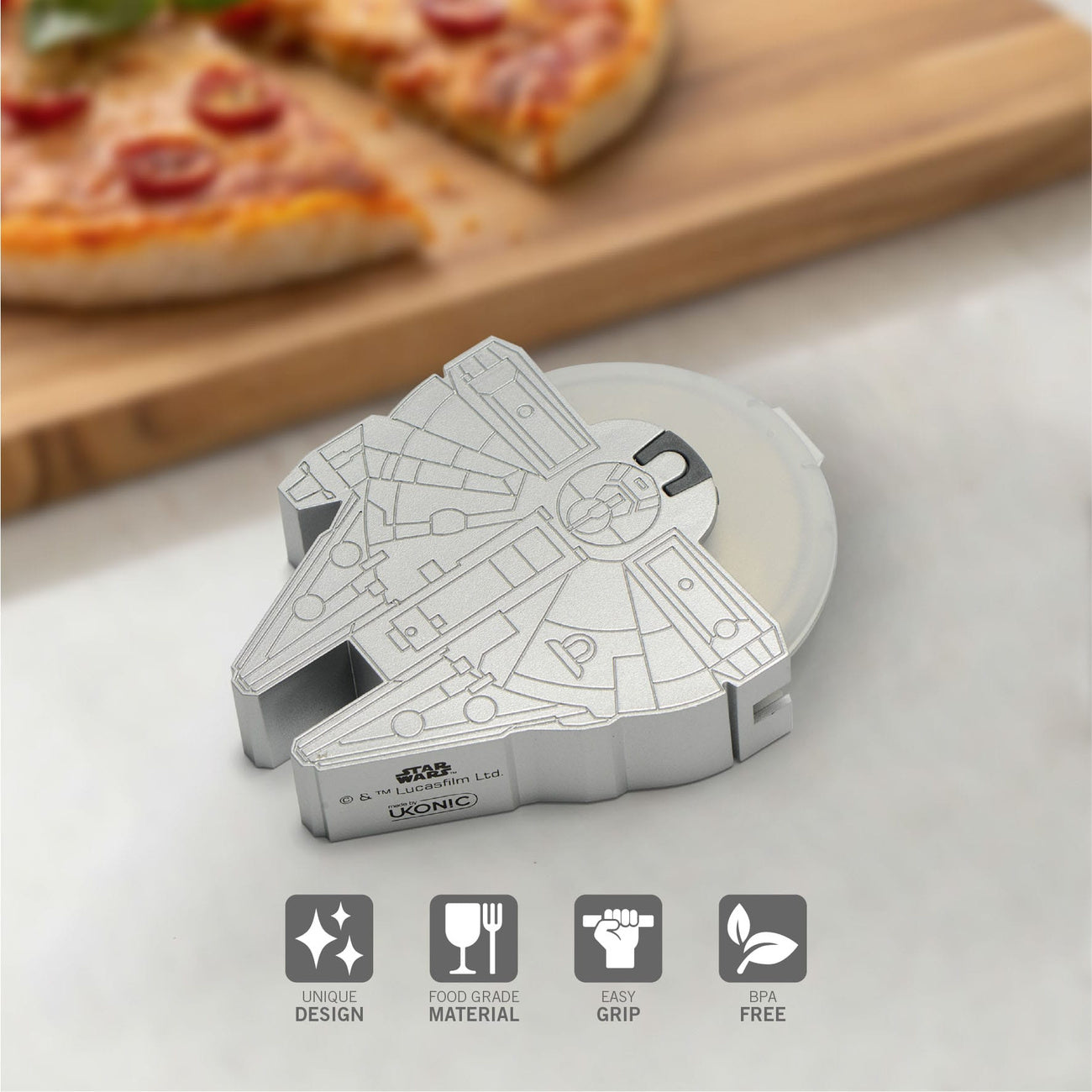 Immagine del prodotto Tagliapizza Millennium Falcon - Star Wars