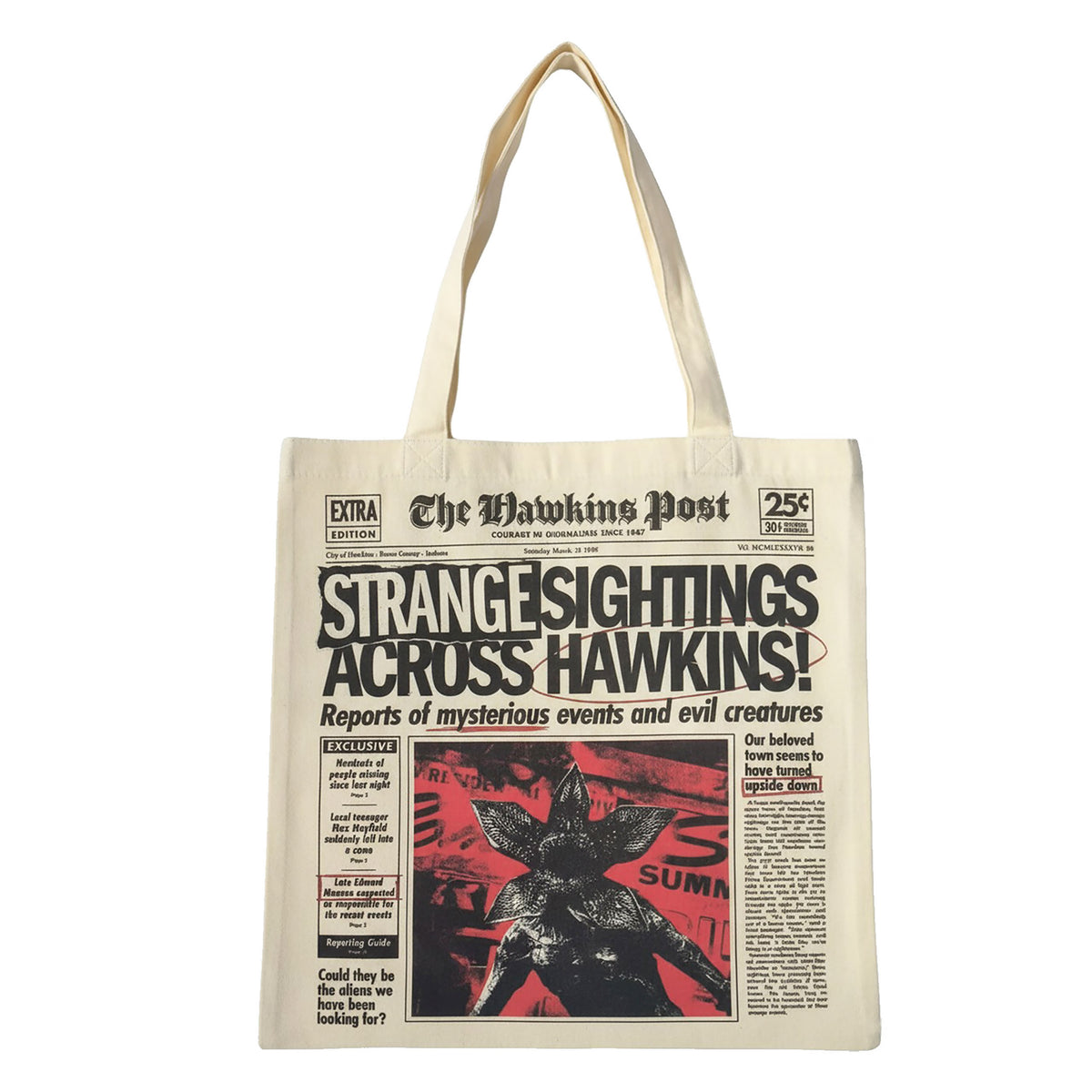 Immagine del prodotto Stranger Things - Strange Sightings Tote Bag