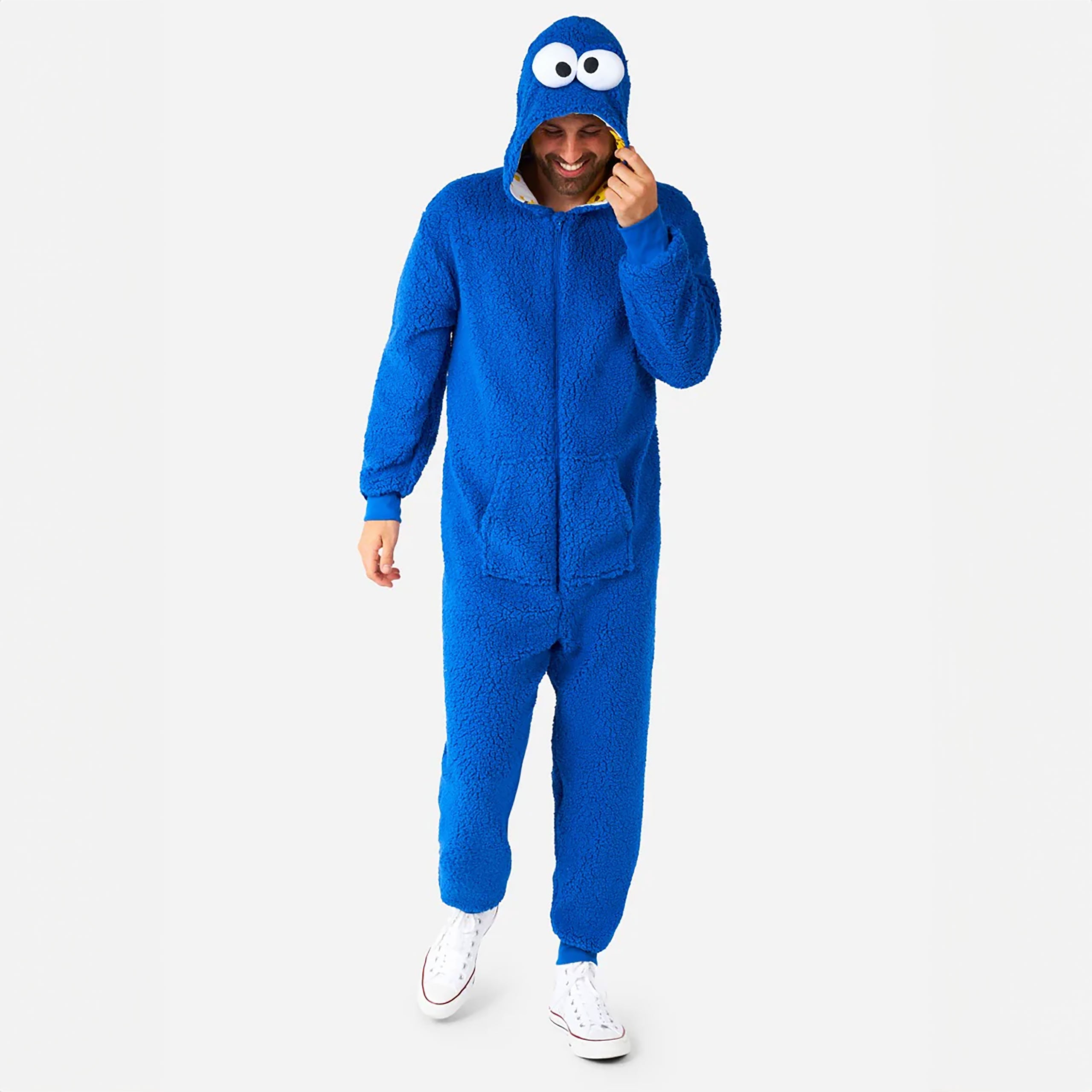Immagine del prodotto Sesamo - Tutina in peluche Cookie Monster per adulti