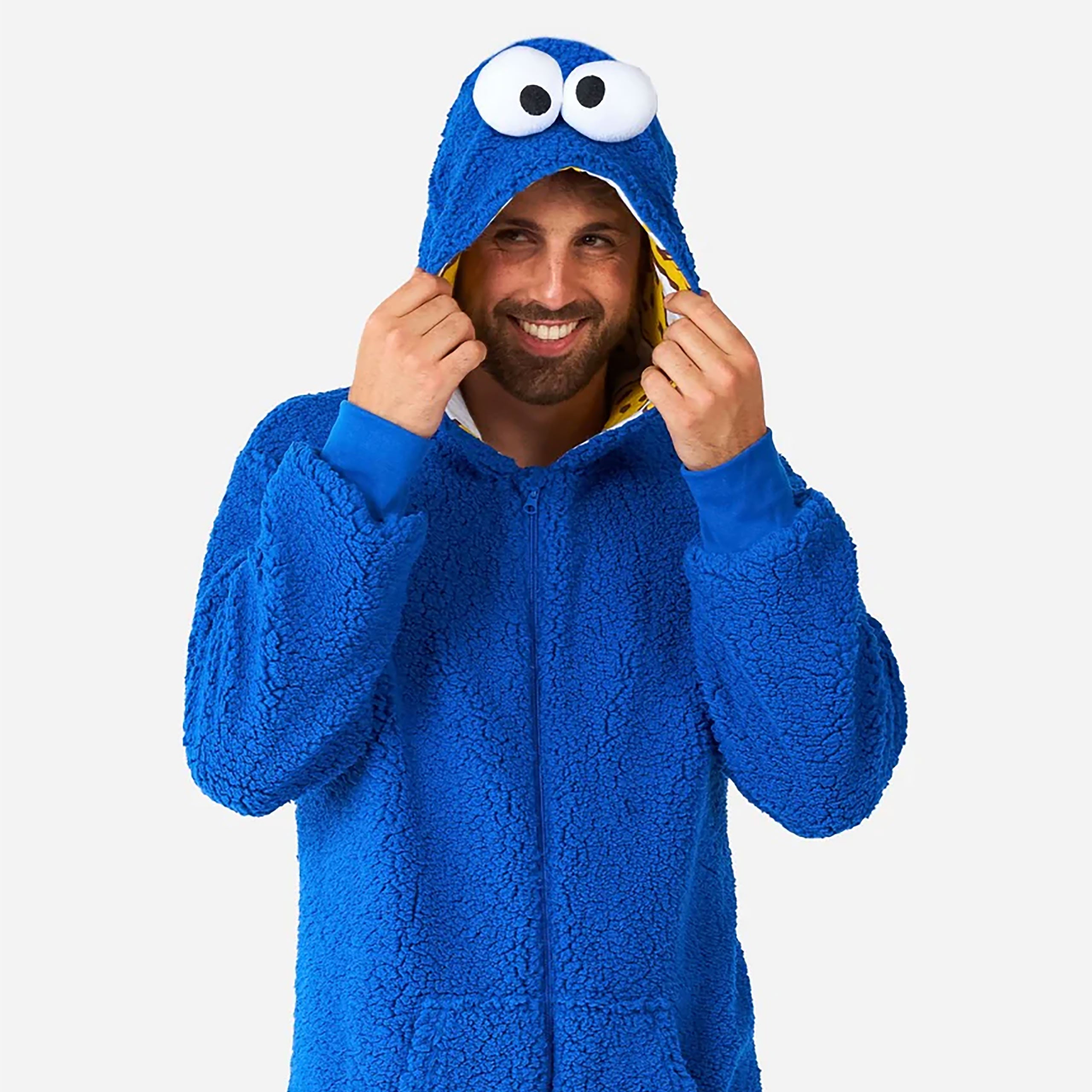 Immagine del prodotto Sesamo - Tutina in peluche Cookie Monster per adulti