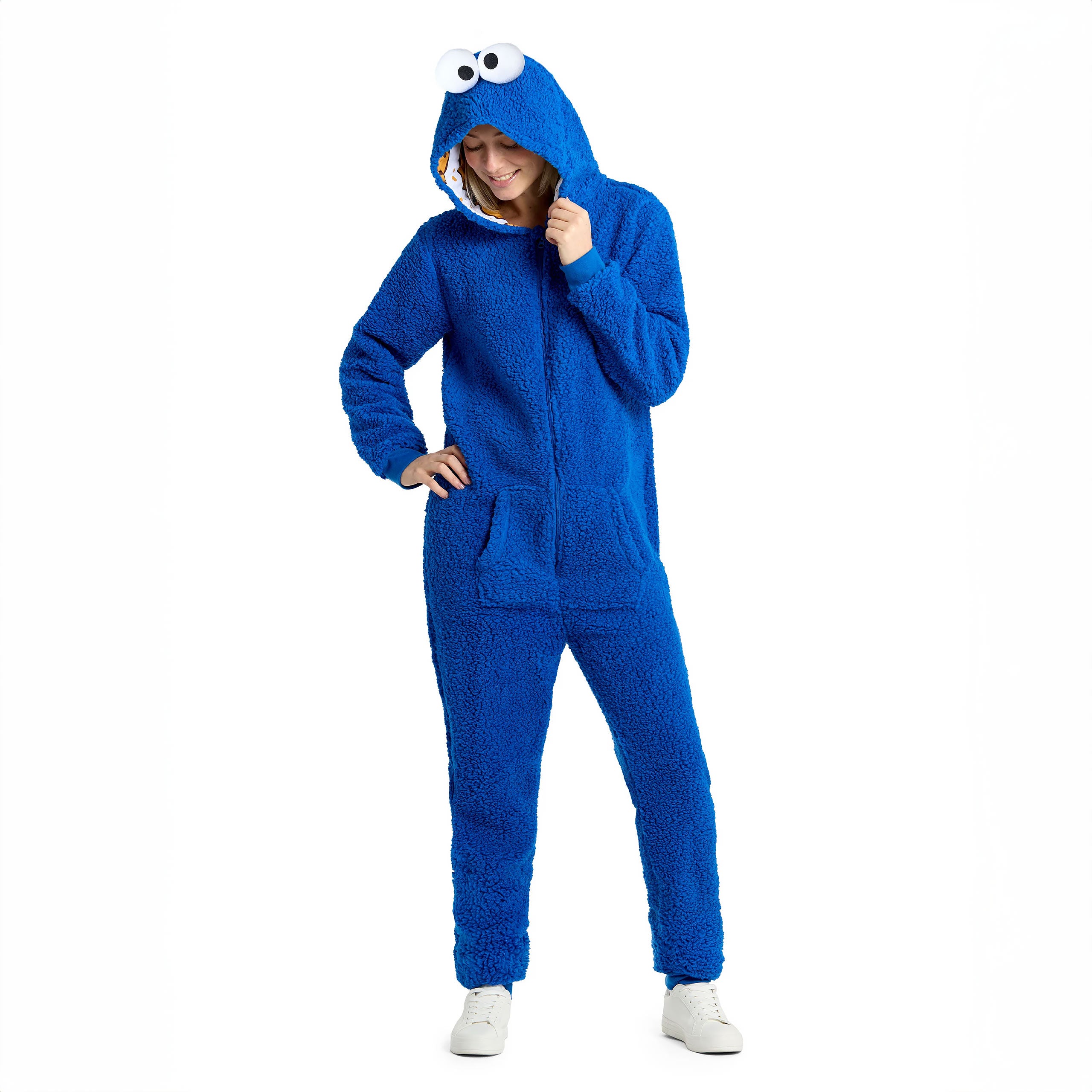 Immagine del prodotto Sesamo - Tutina in peluche Cookie Monster per adulti