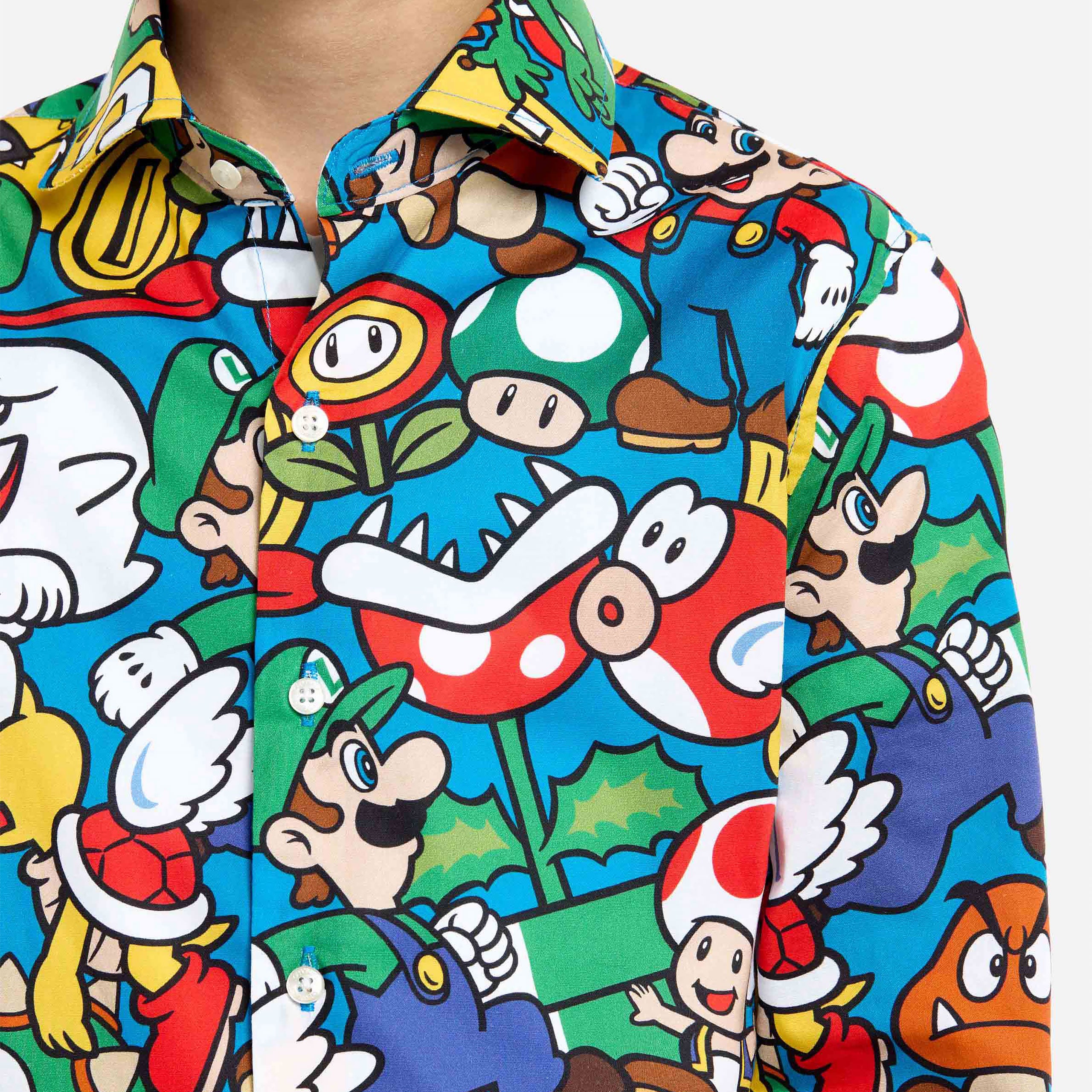 Immagine del prodotto Super Mario - Camicia Characters per bambini