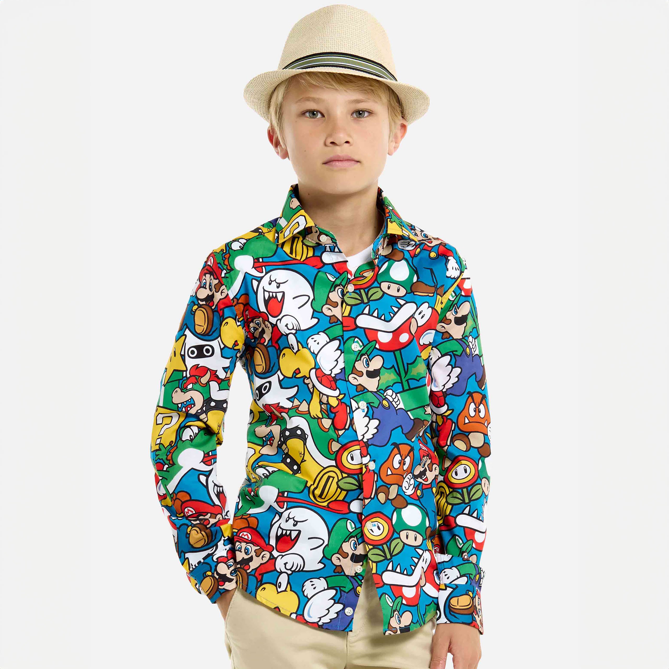 Immagine del prodotto Super Mario - Camicia Characters per bambini