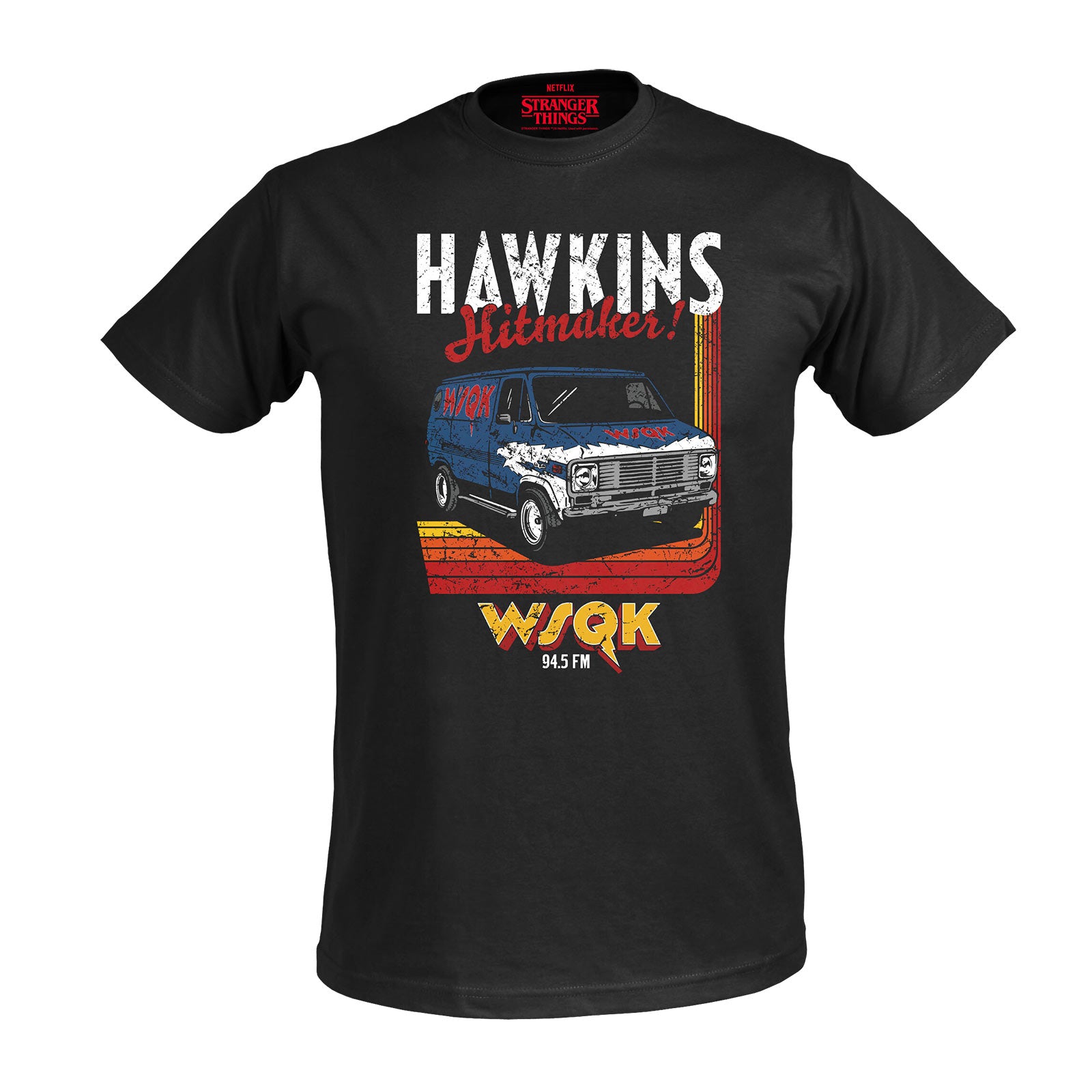 Immagine del prodotto Stranger Things - T-shirt WSQK Hawkins Hitmaker