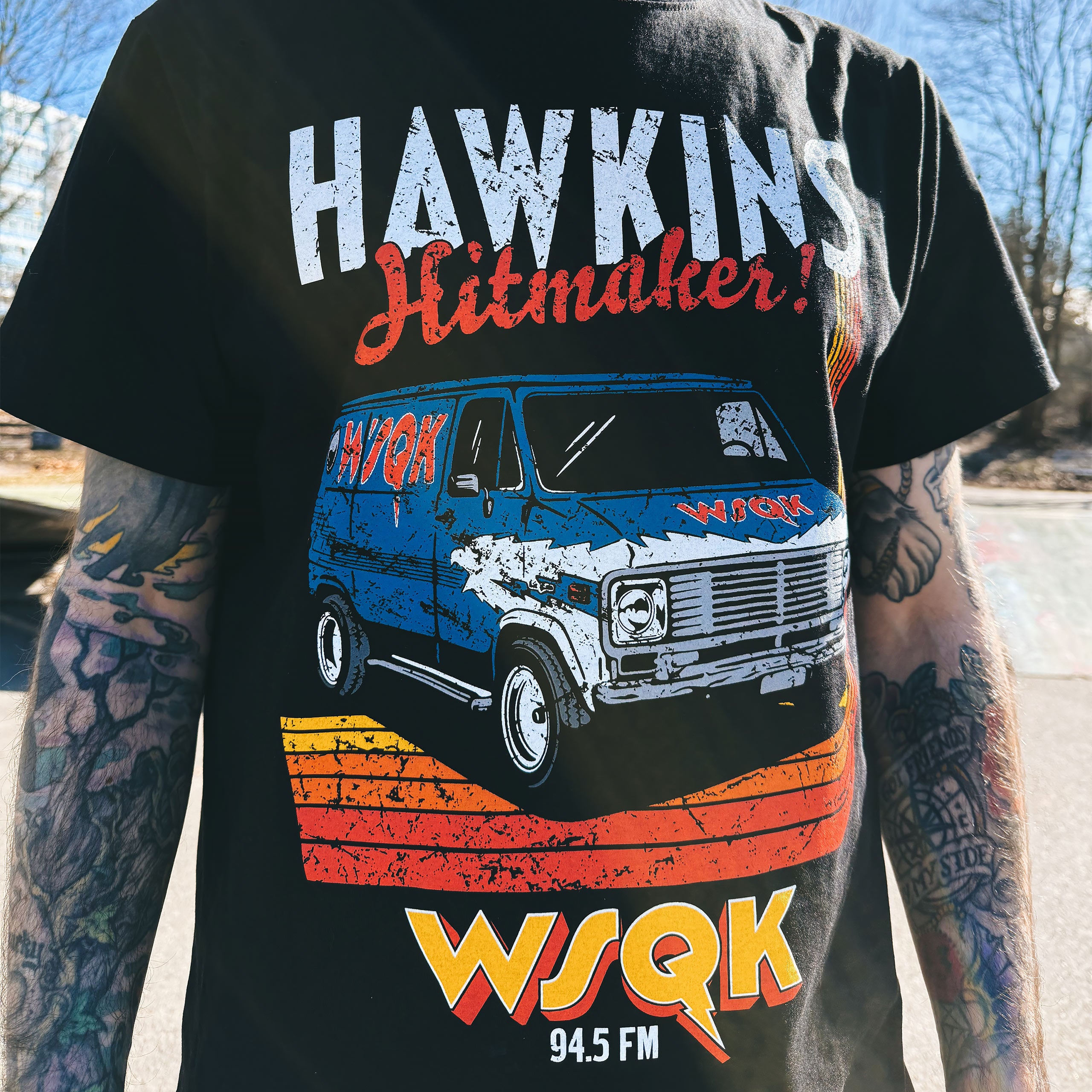 Immagine del prodotto Stranger Things - T-shirt WSQK Hawkins Hitmaker