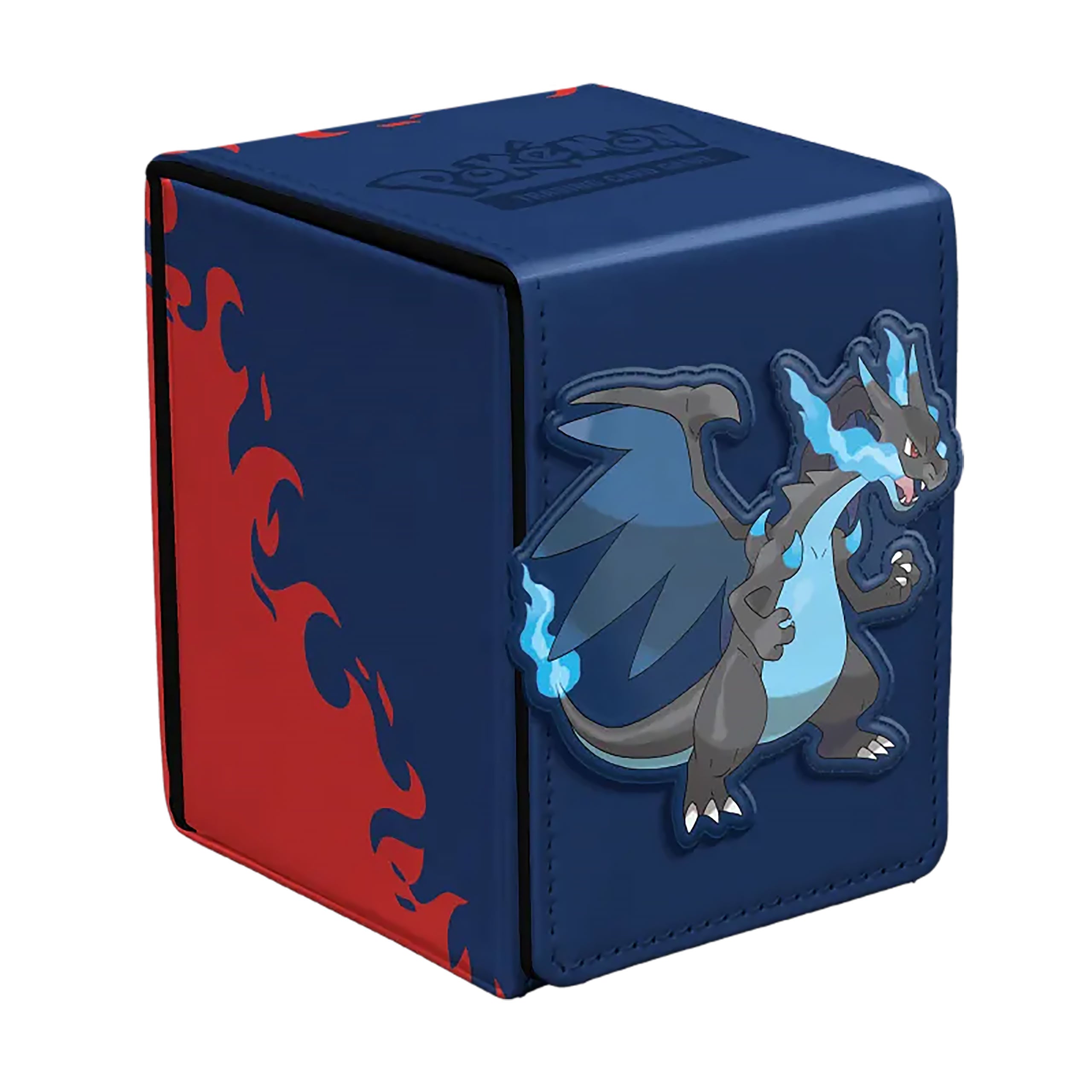 Product image Pokémon - Ultra Pro: Mega Charizard X Alcove Flip Deck Box for Trading Cards