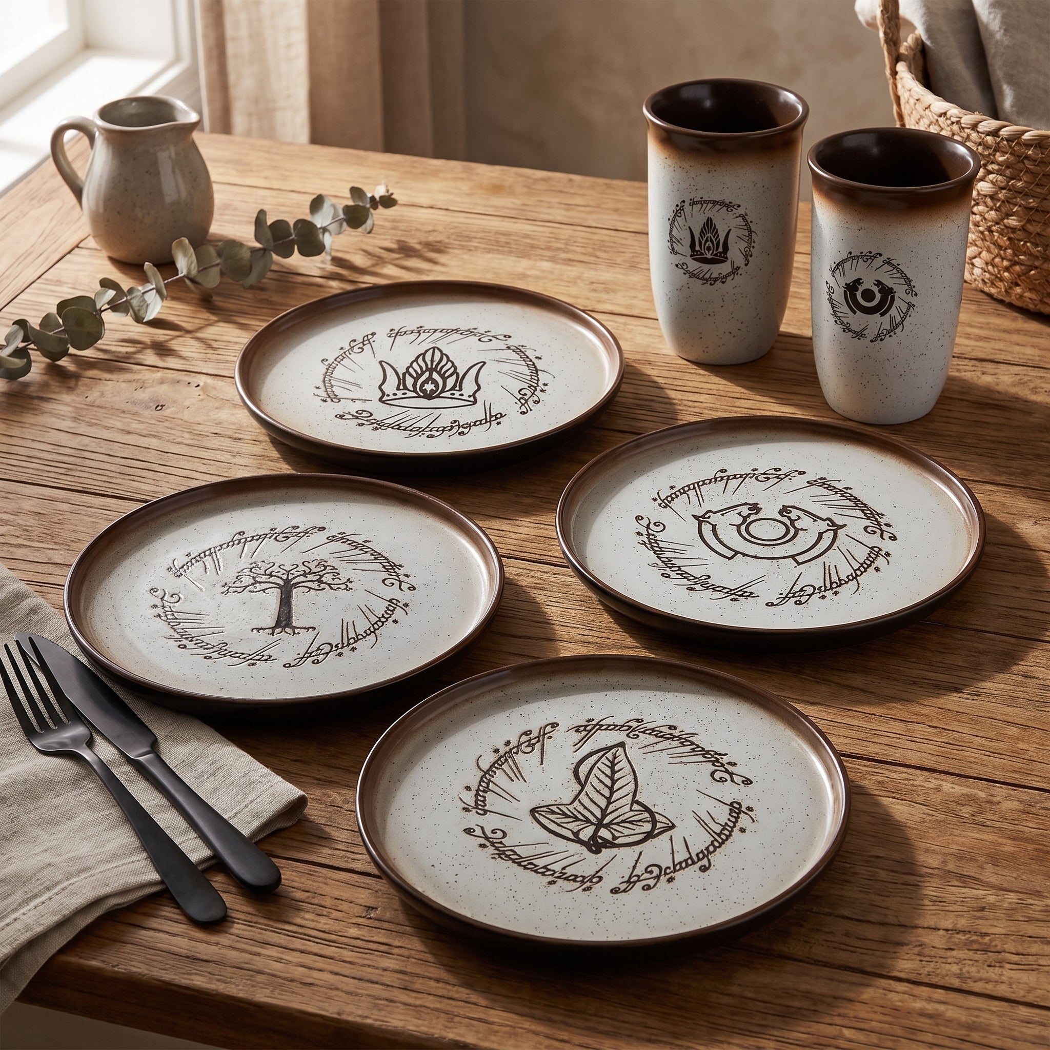 Immagine del prodotto Il Signore degli Anelli - Set di piatti Symbols deluxe