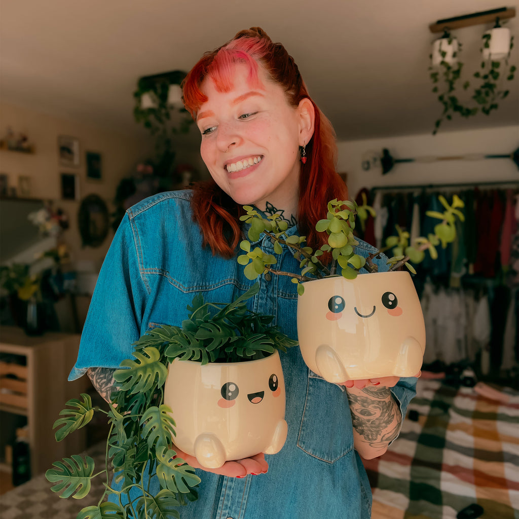 Product image Chibi Chow Flower Pots Set of 2