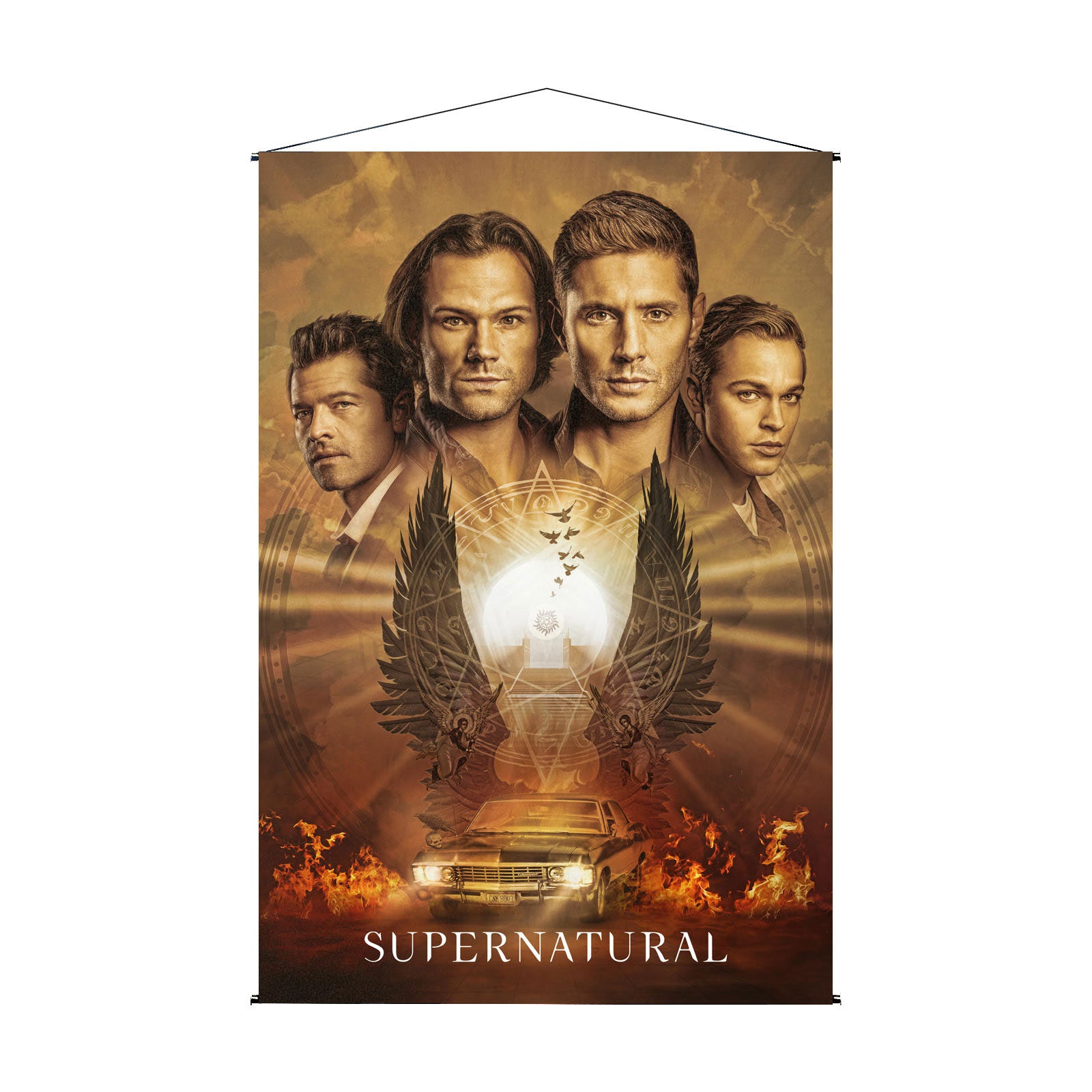 Immagine del prodotto Supernatural - Wall Scroll del Cast