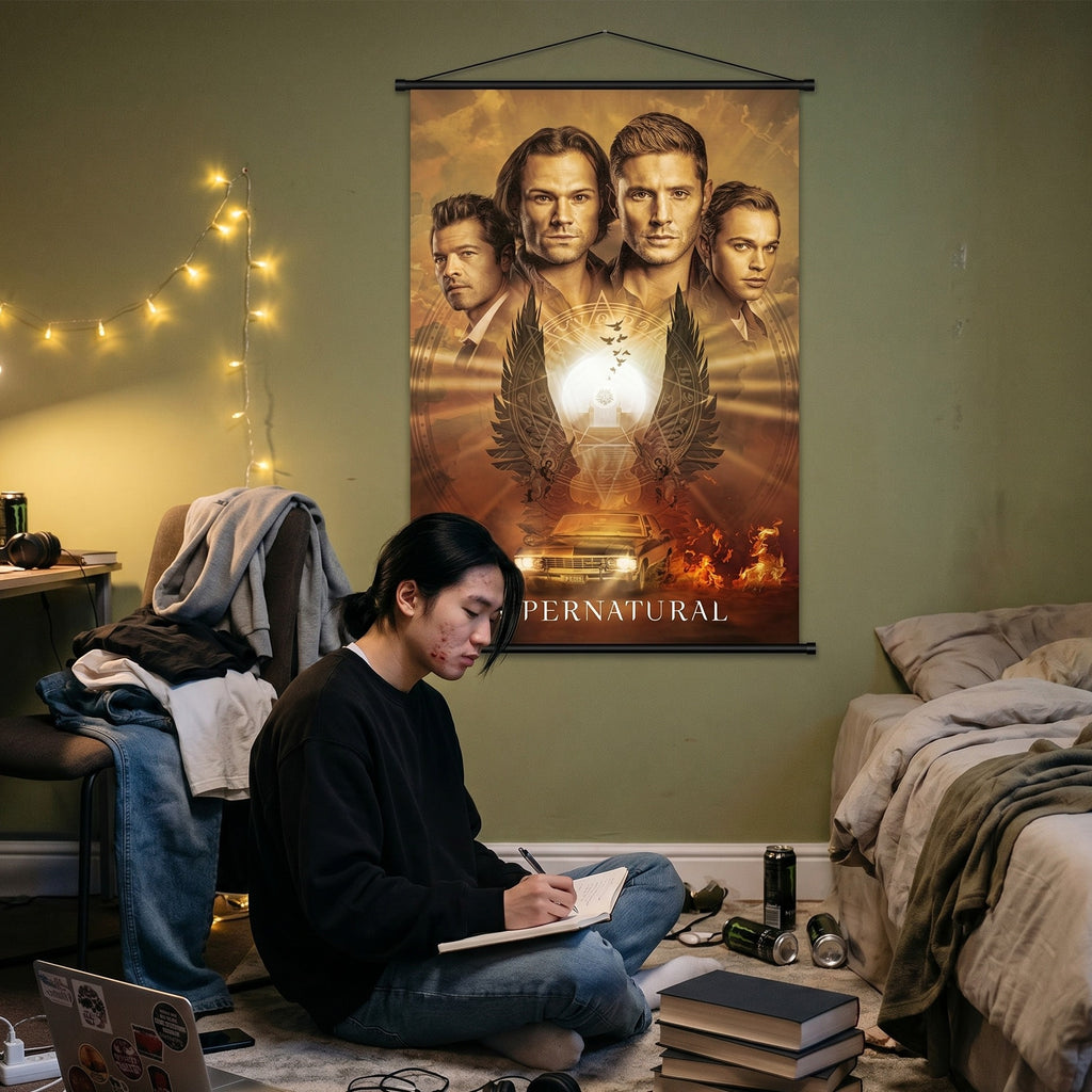 Product image Supernatural - Cast Wall Scroll