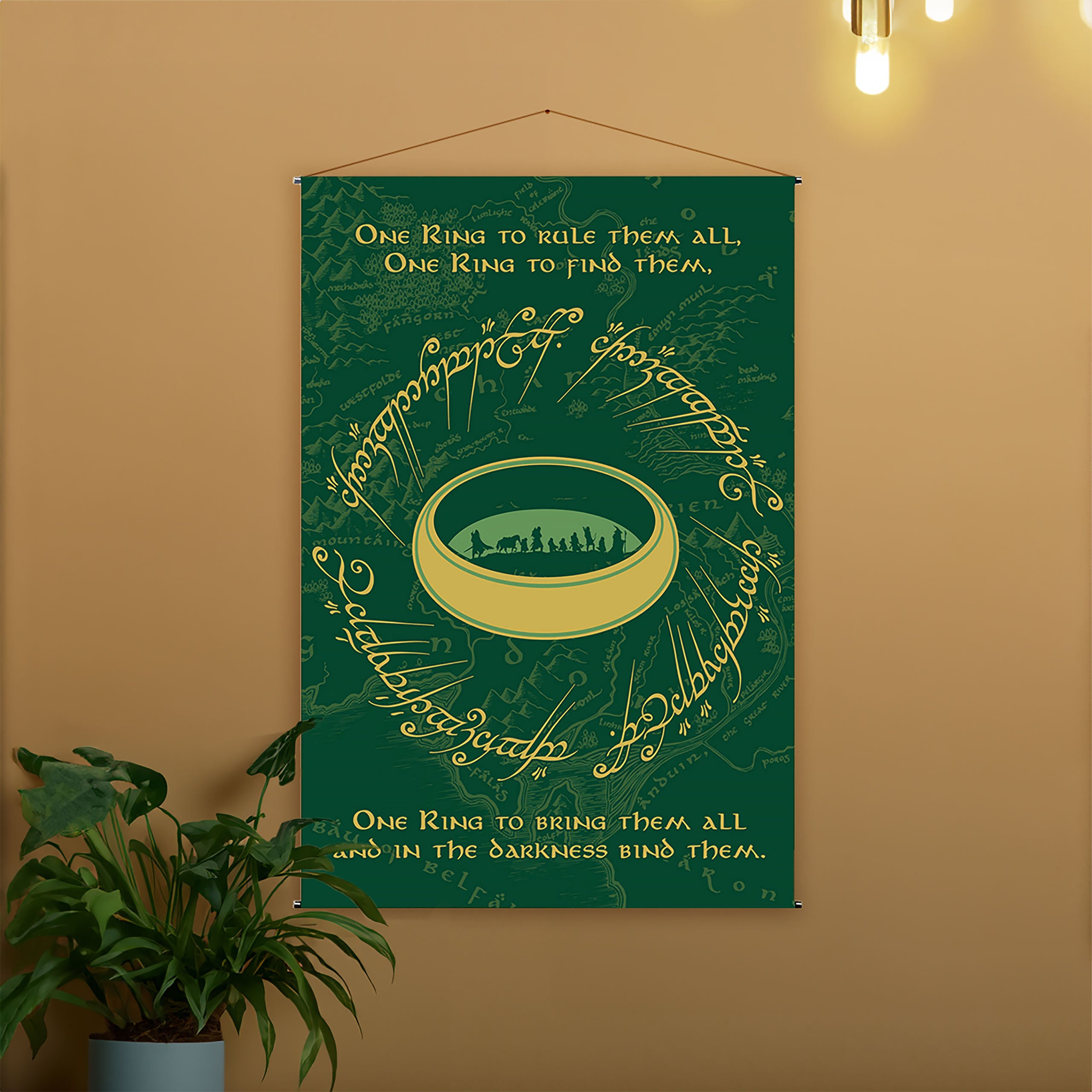 Immagine del prodotto Il Signore degli Anelli - L’Unico Anello Wall Scroll