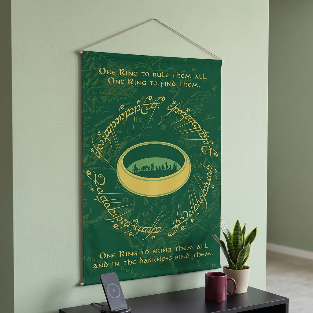 Immagine del prodotto Il Signore degli Anelli - L’Unico Anello Wall Scroll