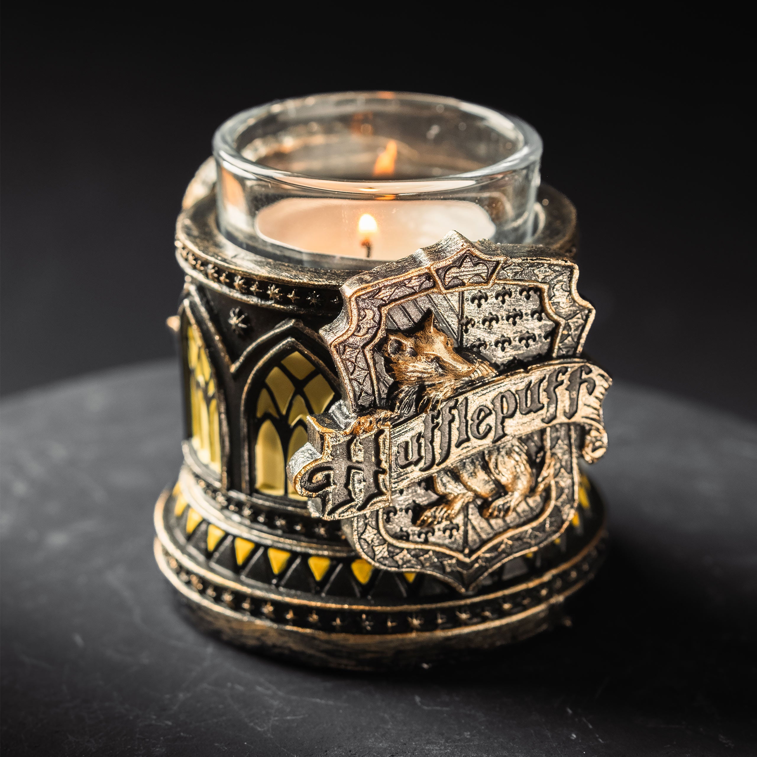 Immagine del prodotto Porta candela Hufflepuff - Harry Potter