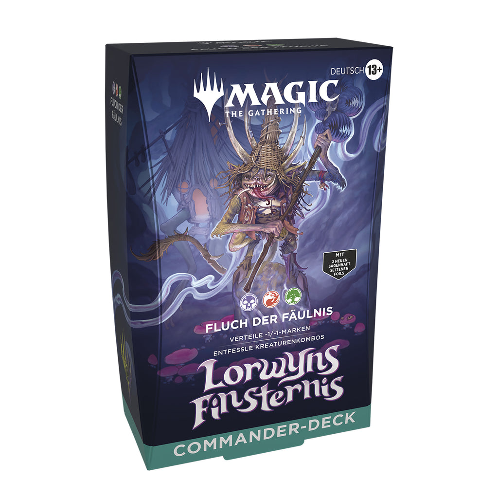 Immagine del prodotto Magic: The Gathering – Lorwyn Oscurità Maledizione del Degrado Mazzo Commander versione tedesca
