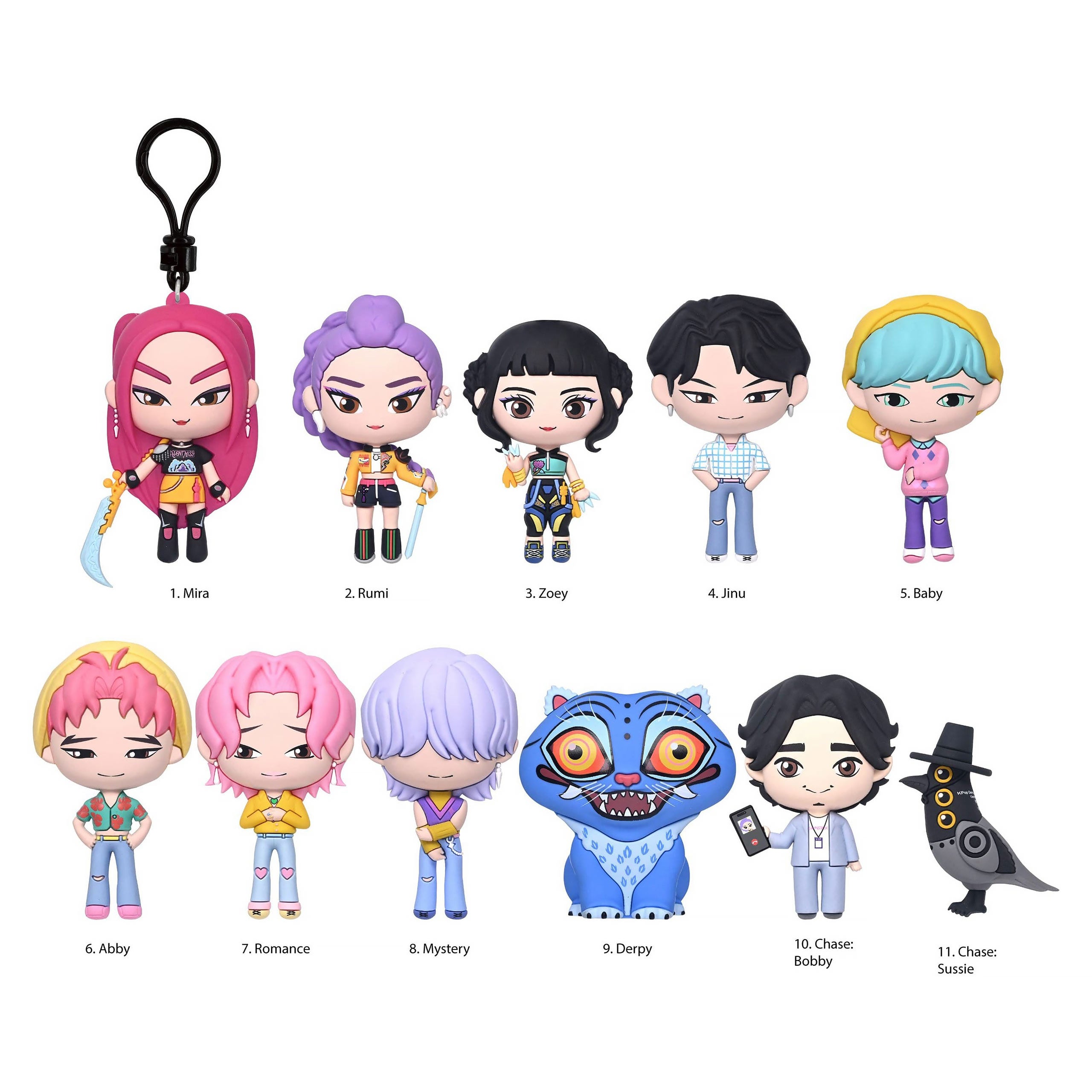 Immagine del prodotto KPop Demon Hunters - Portachiavi mystery Series 1