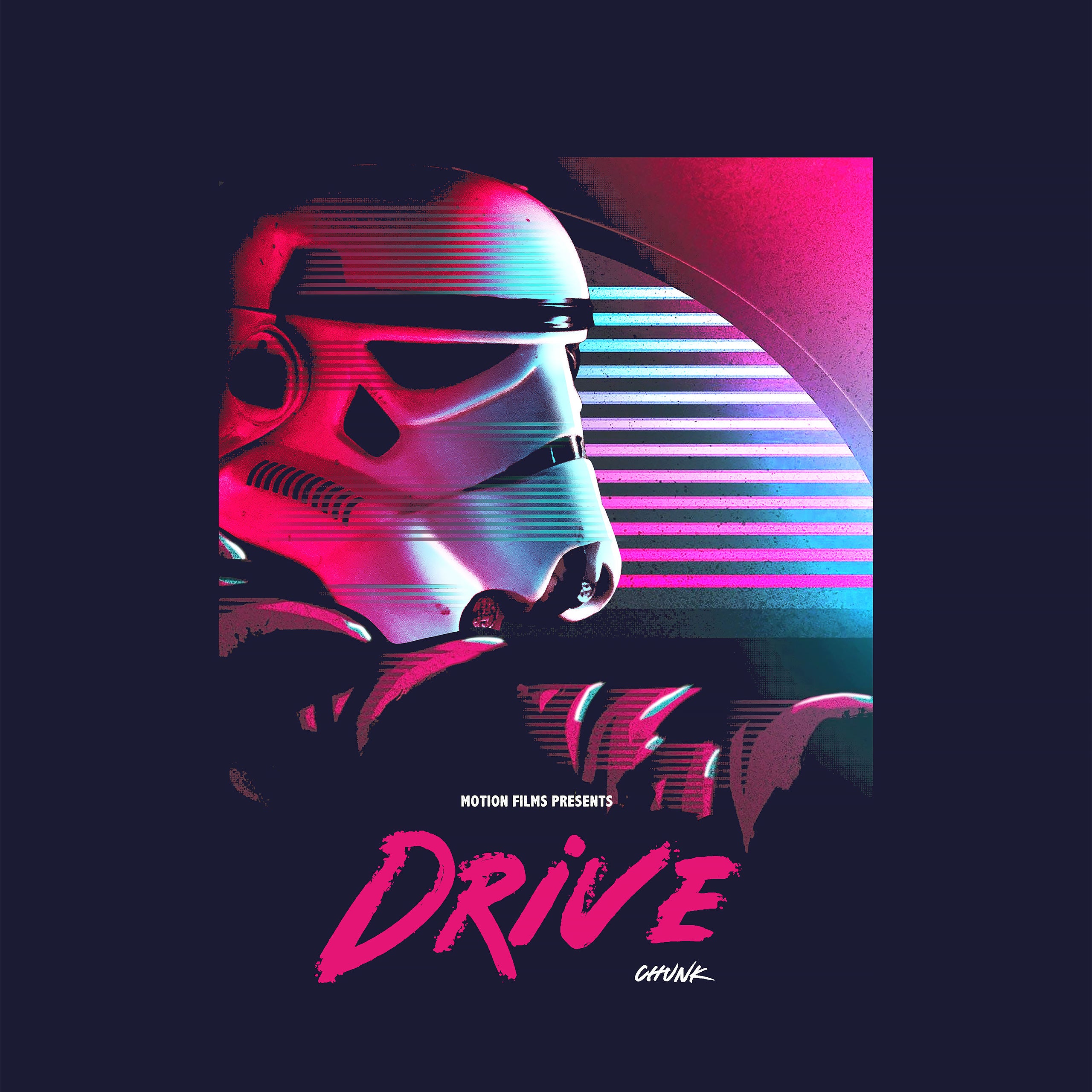 Immagine del prodotto T-shirt Drive per fan di Star Wars blu