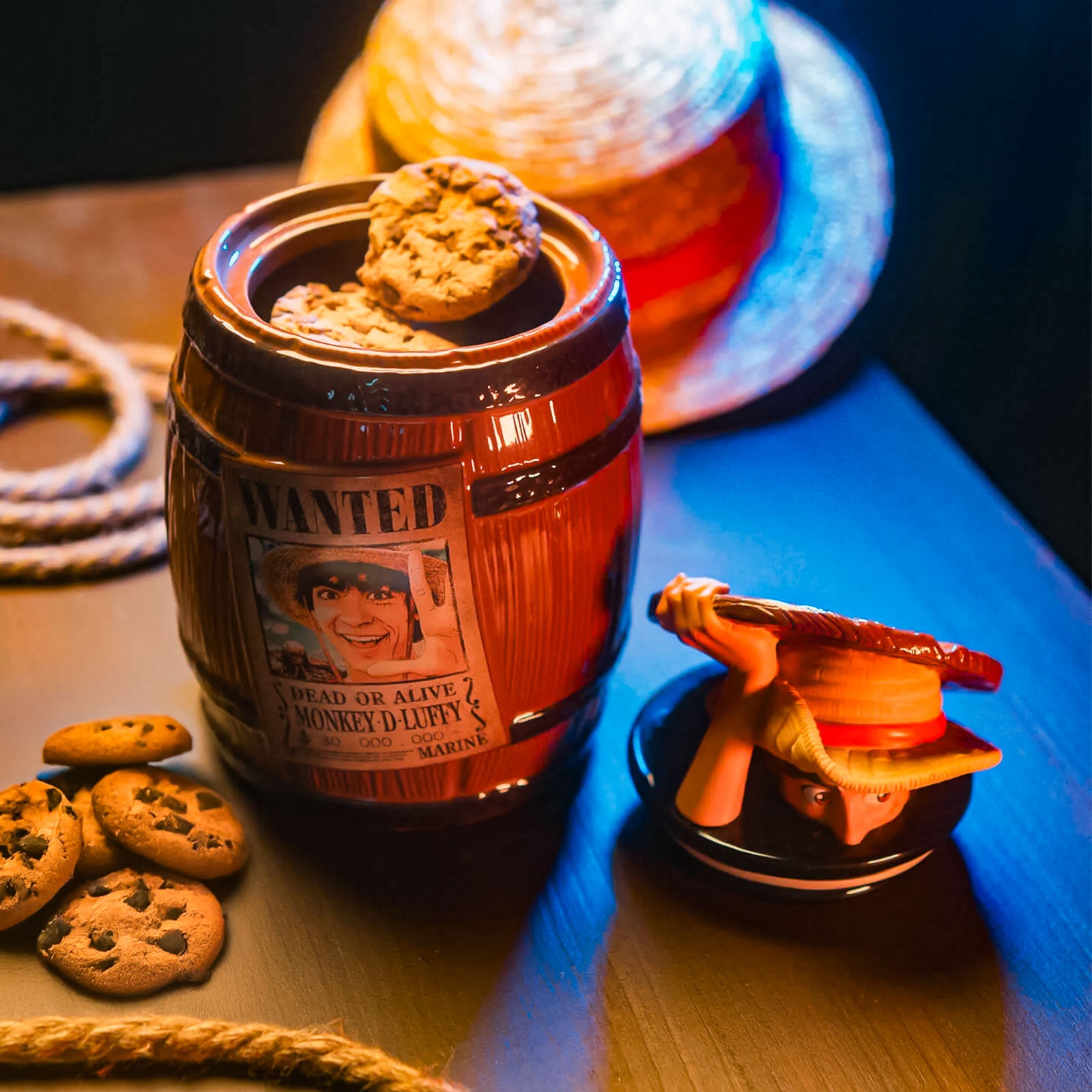 Immagine del prodotto One Piece Netflix - Barattolo per biscotti Monkey D. Luffy