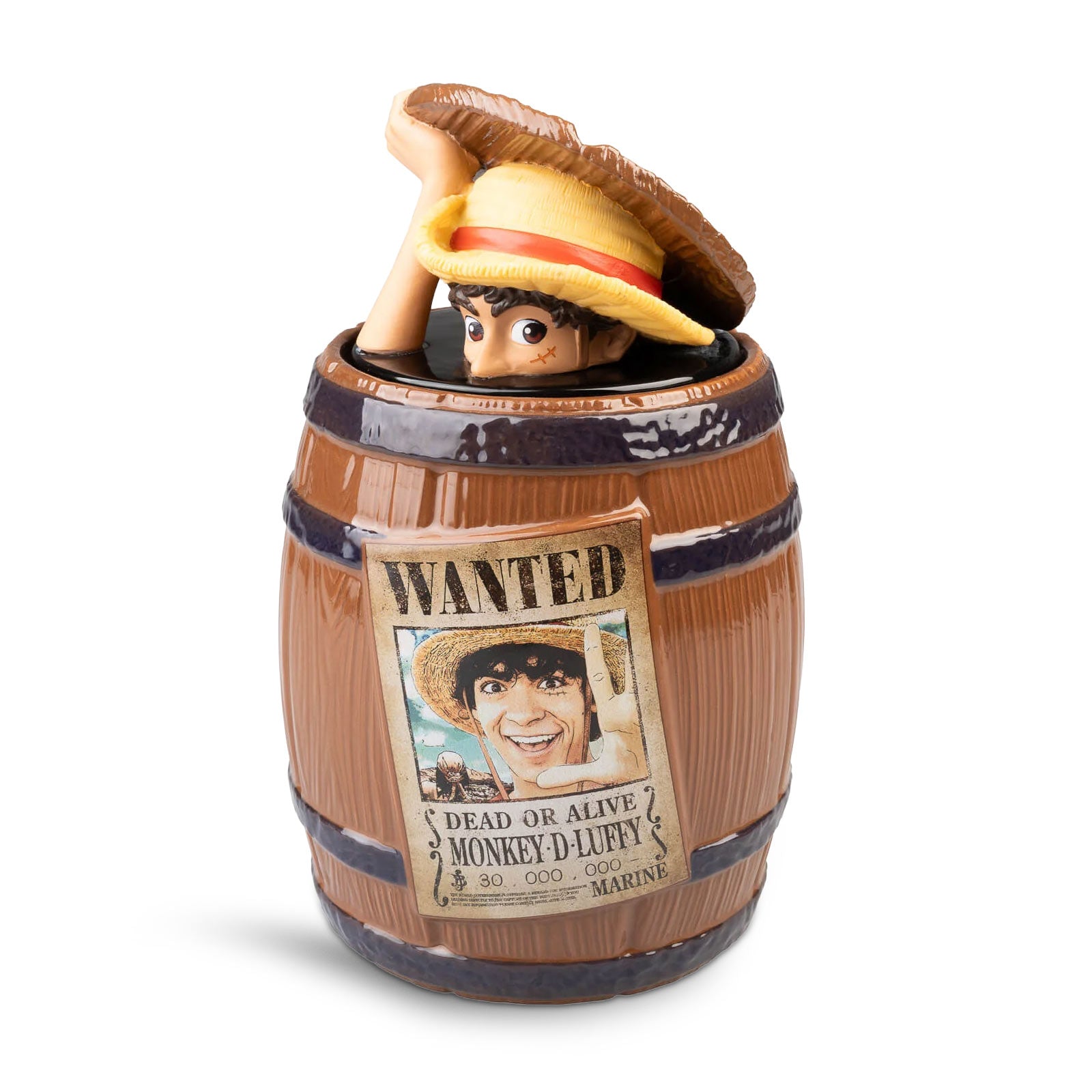 Immagine del prodotto One Piece Netflix - Barattolo per biscotti Monkey D. Luffy