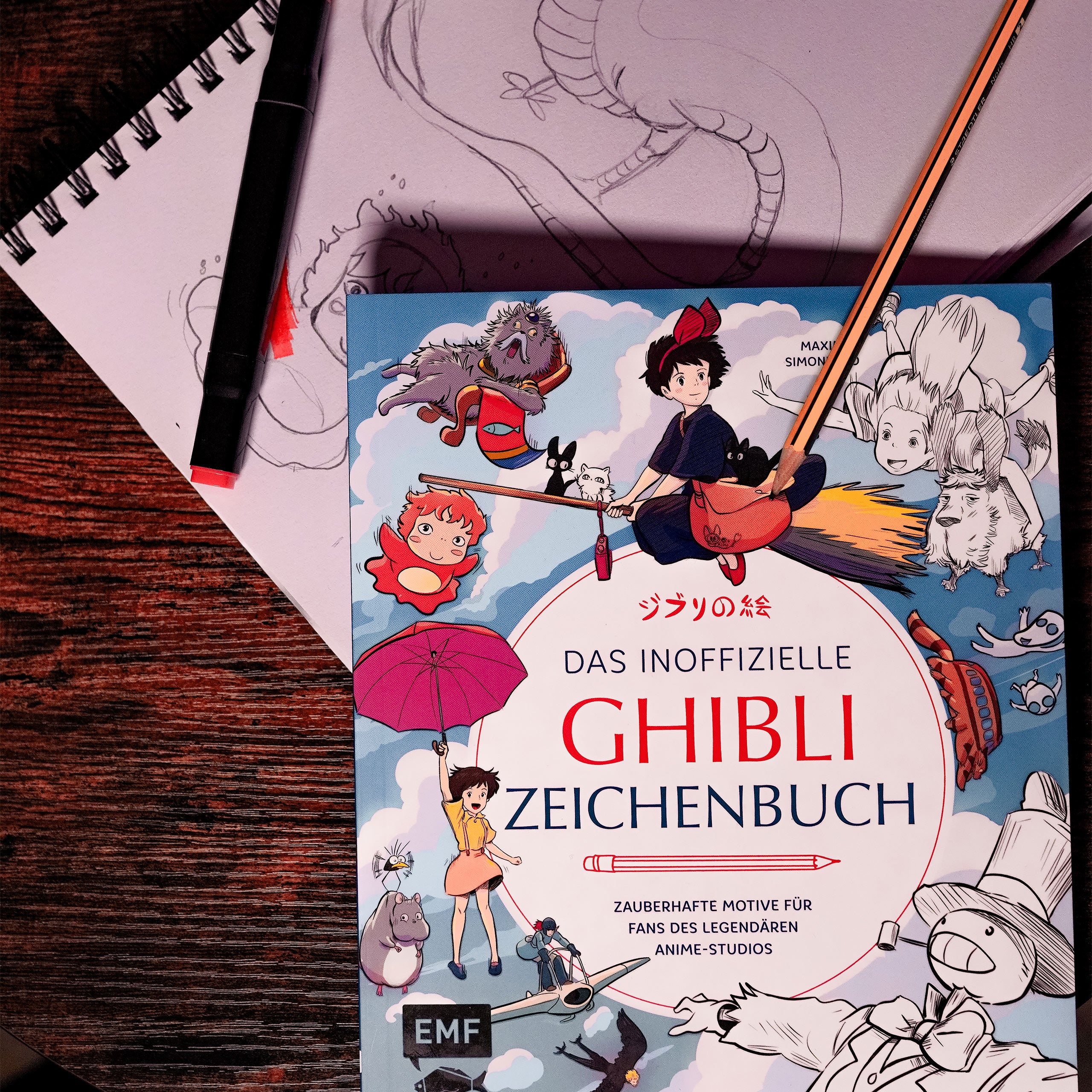 Immagine del prodotto Il libro da disegno Ghibli non ufficiale