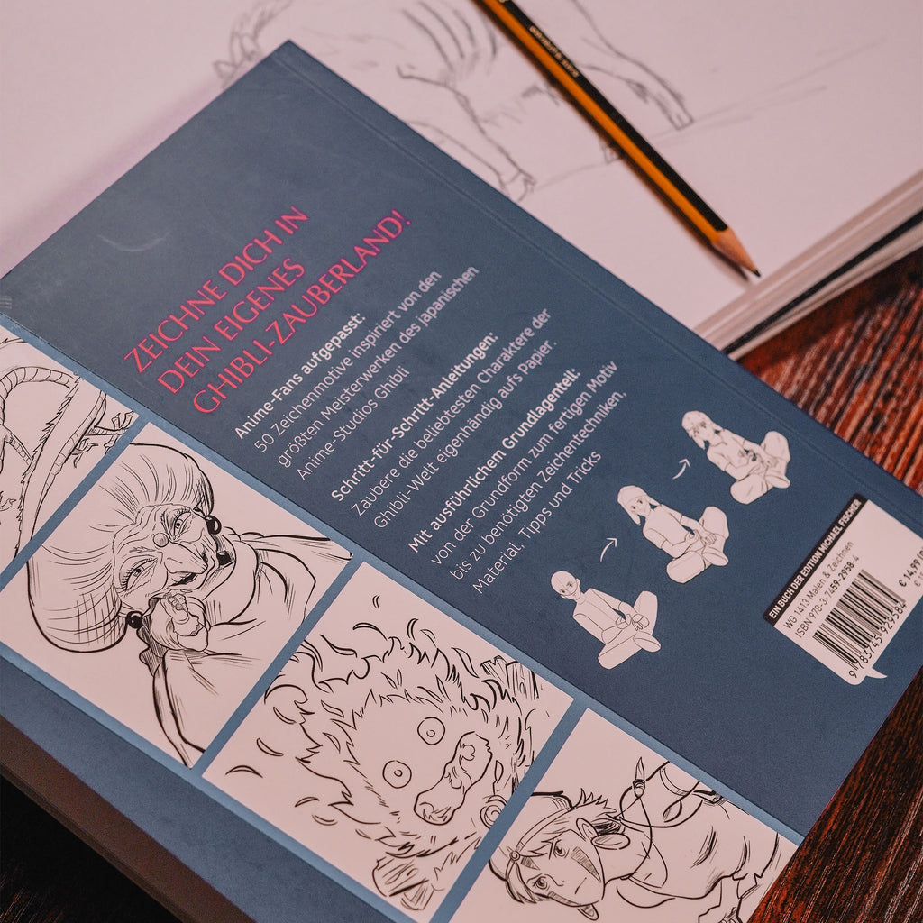 Immagine del prodotto Il libro da disegno Ghibli non ufficiale