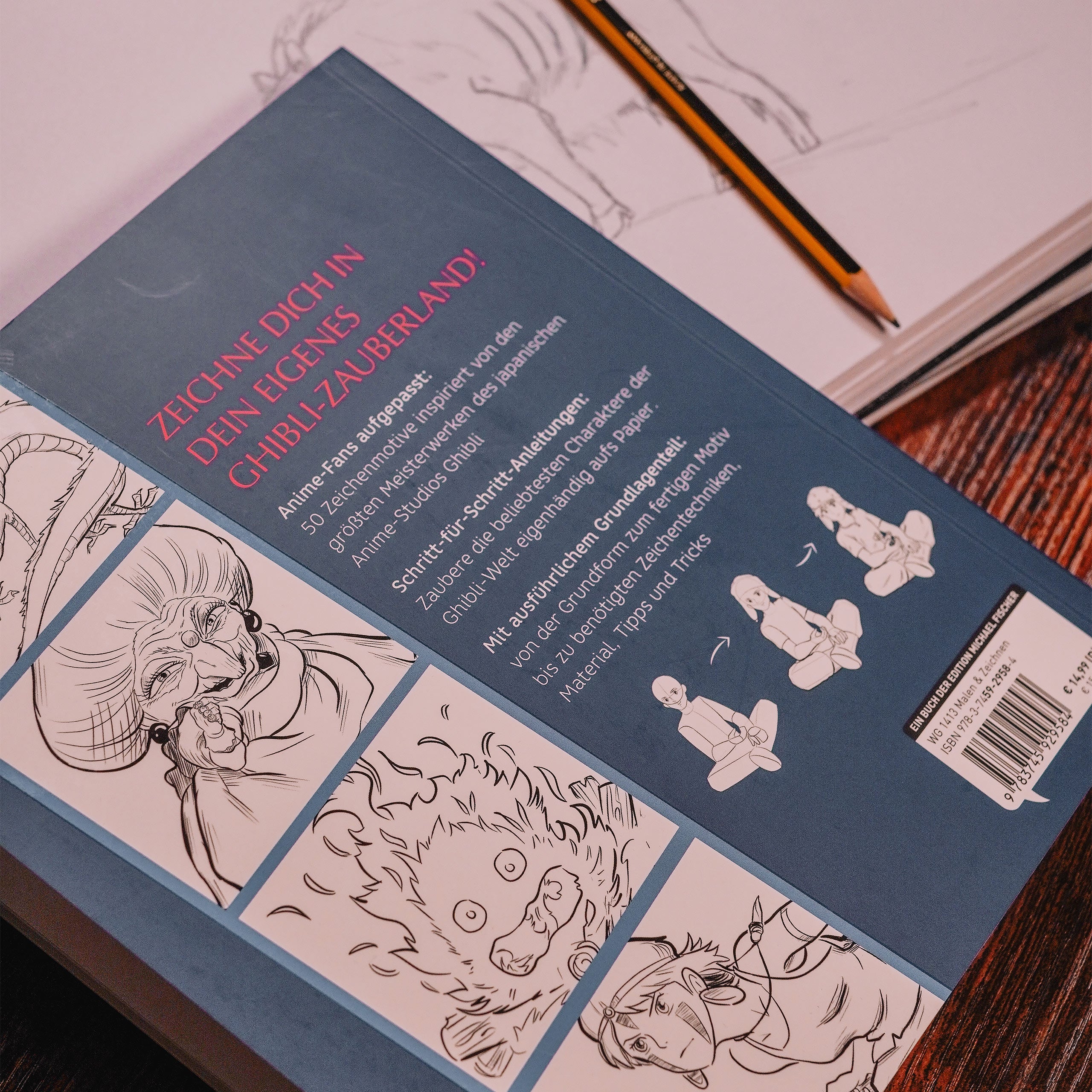 Immagine del prodotto Il libro da disegno Ghibli non ufficiale