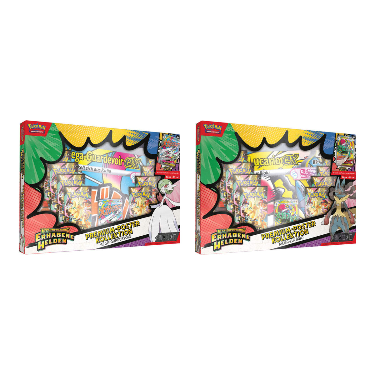 Product image Pokémon - Mega Evolution Sublime Heroes Mystery Premium Poster Collection