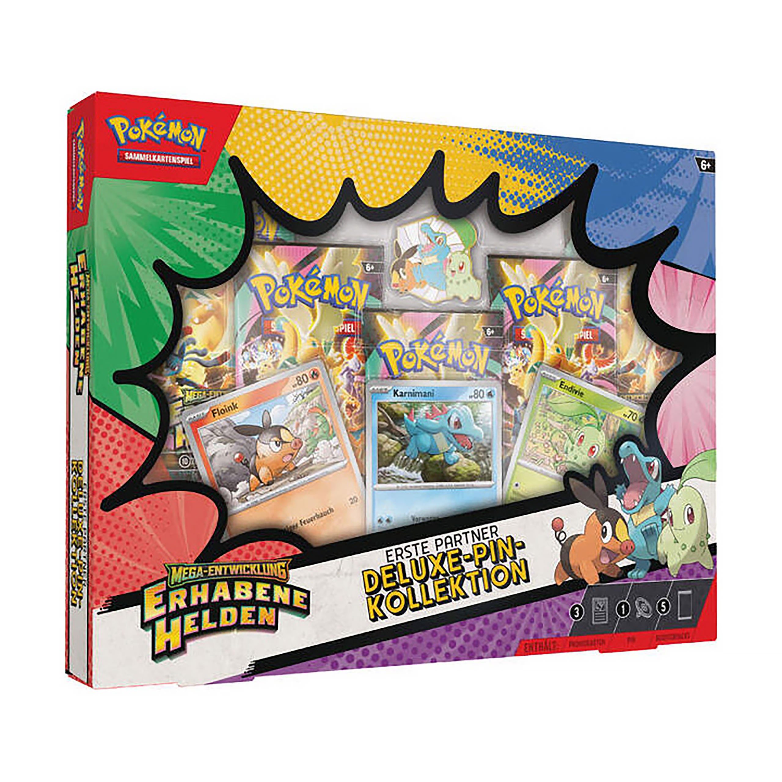 Product image Pokémon - Mega Evolution Sublime Heroes Deluxe Pin Collection