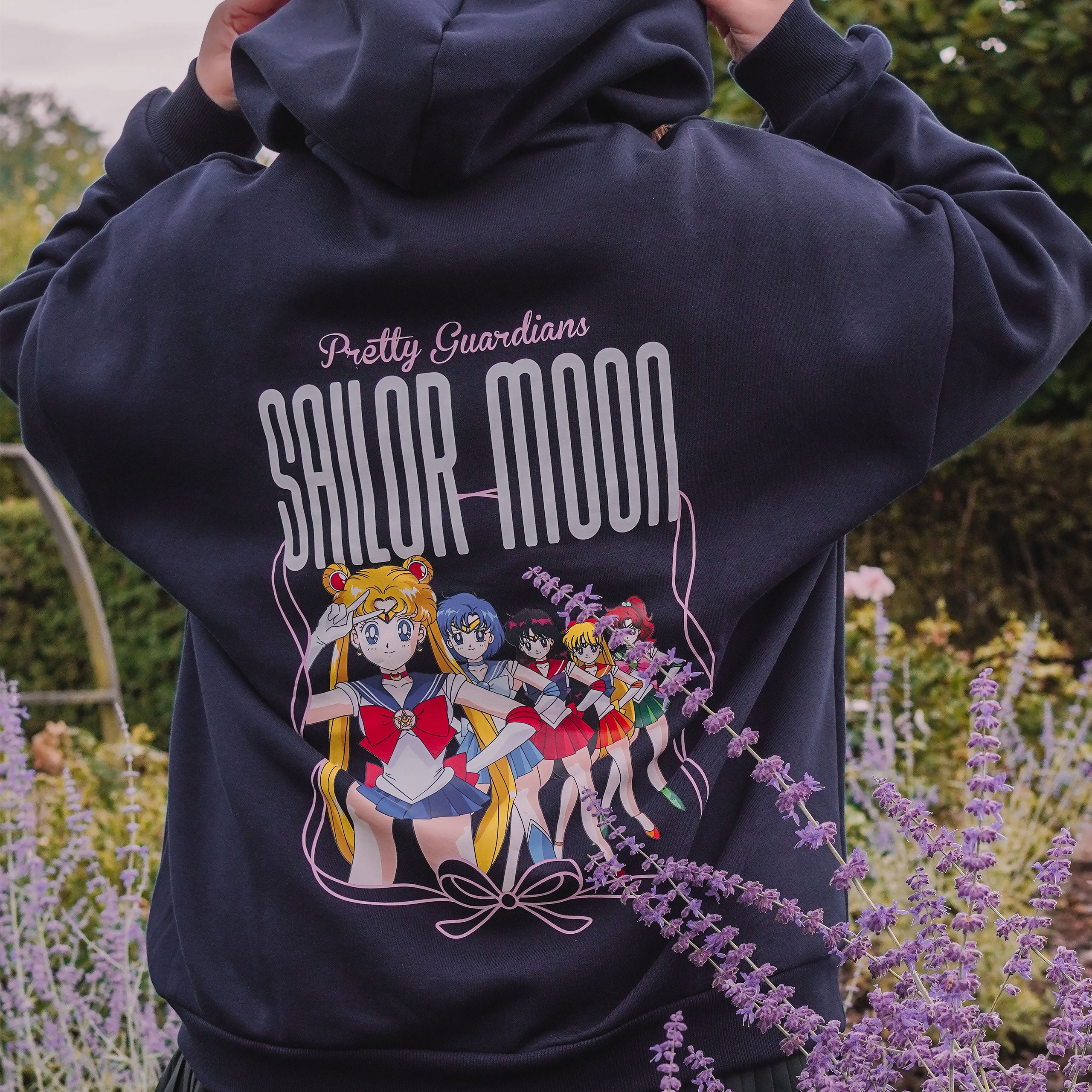 Immagine del prodotto Sailor Moon - Felpa con cappuccio Pretty Guardians blu