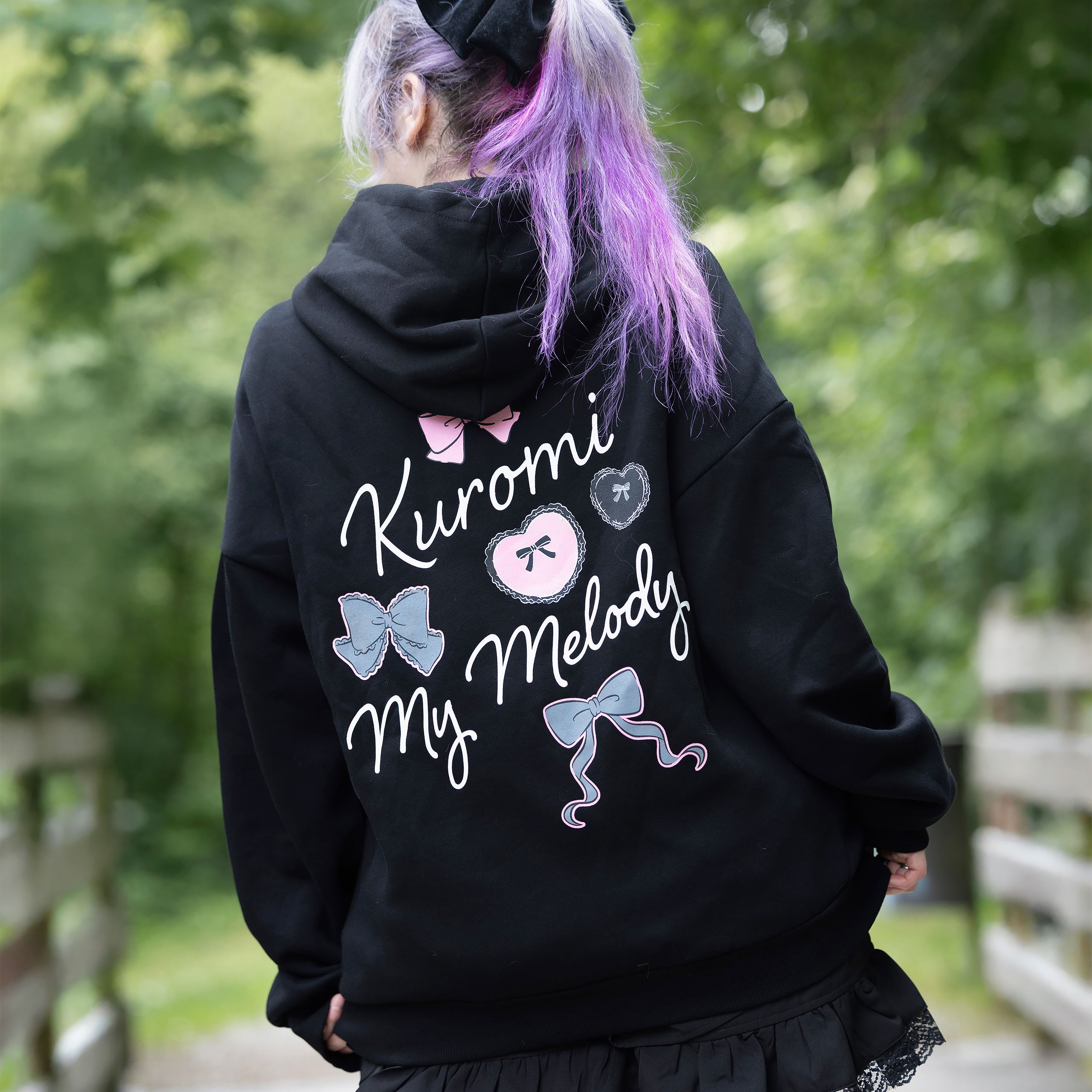 Immagine del prodotto Hello Kitty - Felpa con cappuccio Kuromi e My Melody