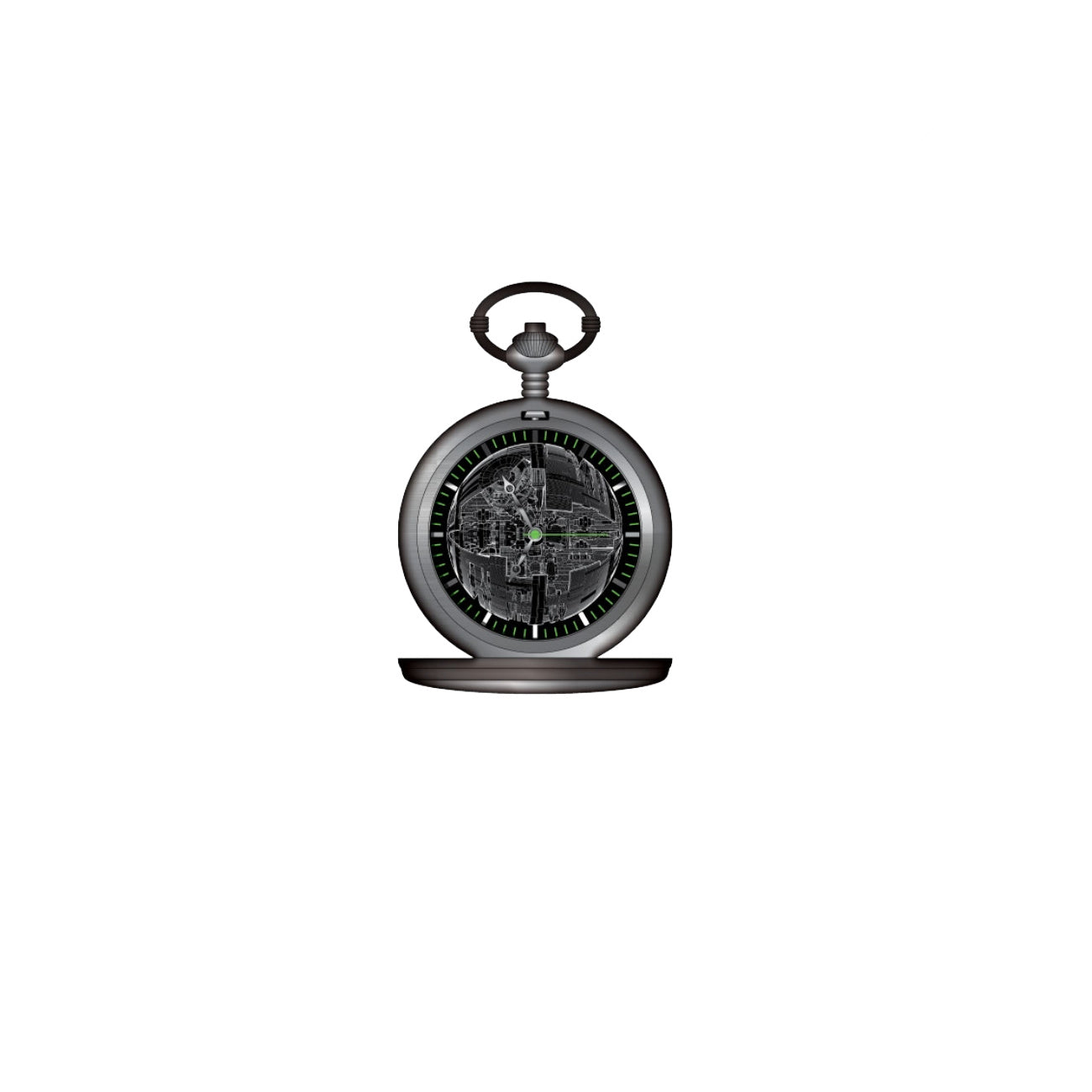 Immagine del prodotto Orologio da taschino Morte Nera - Star Wars