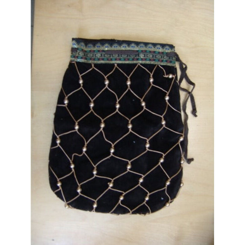 Immagine del prodotto Borsa medievale in velluto Relindis marrone scuro
